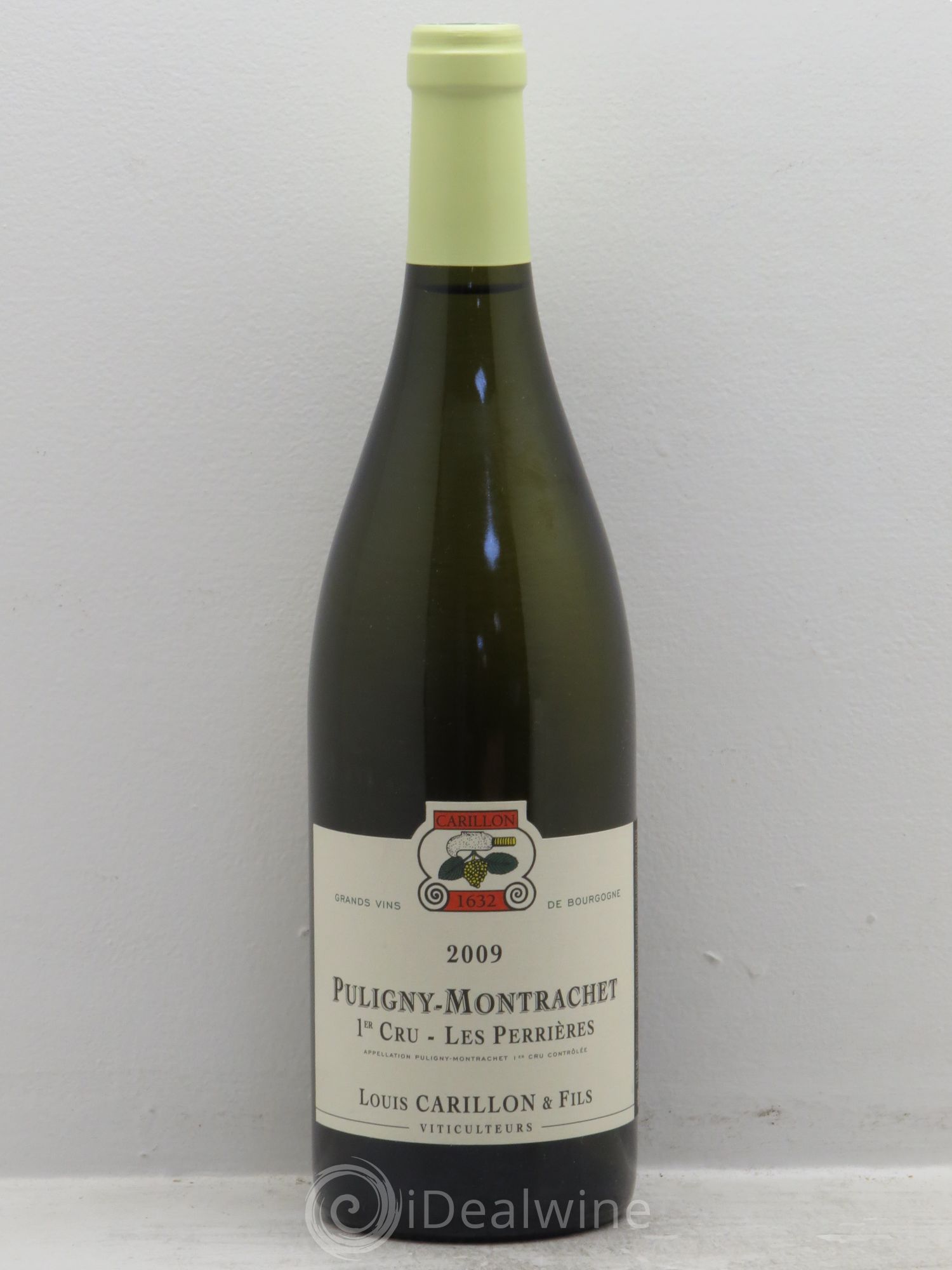 Puligny-Montrachet 1er Cru Les Perrières Louis Carillon & Fils 2009 - Lot de 1 bouteille - 0