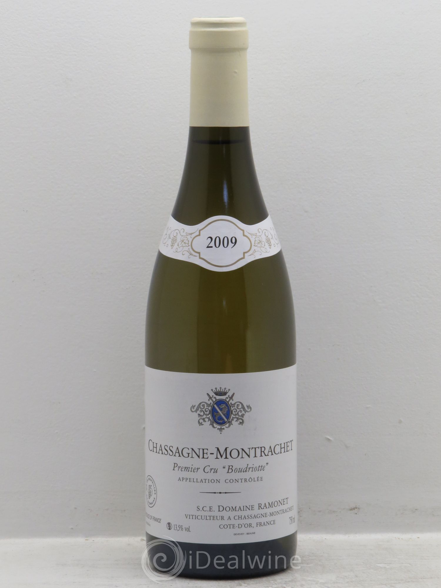 Chassagne-Montrachet 1er Cru Boudriotte Ramonet (Domaine) 2009 - Lot de 1 bouteille - 0