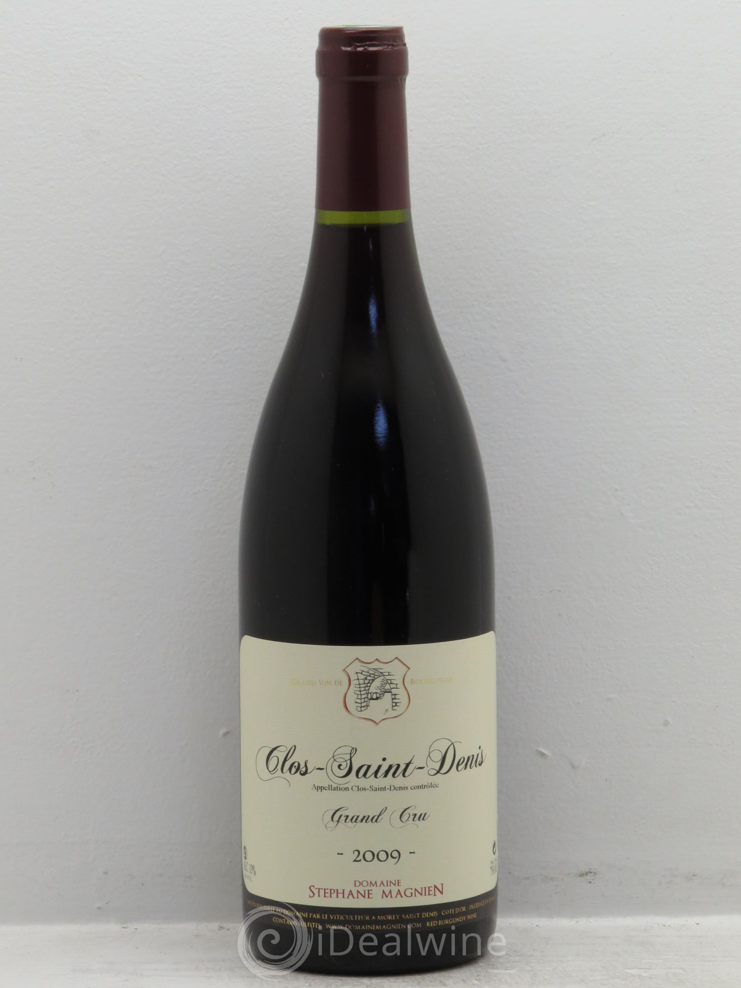 Clos Saint-Denis Grand Cru Stéphane Magnien 2009 - Lot de 1 bouteille - 0