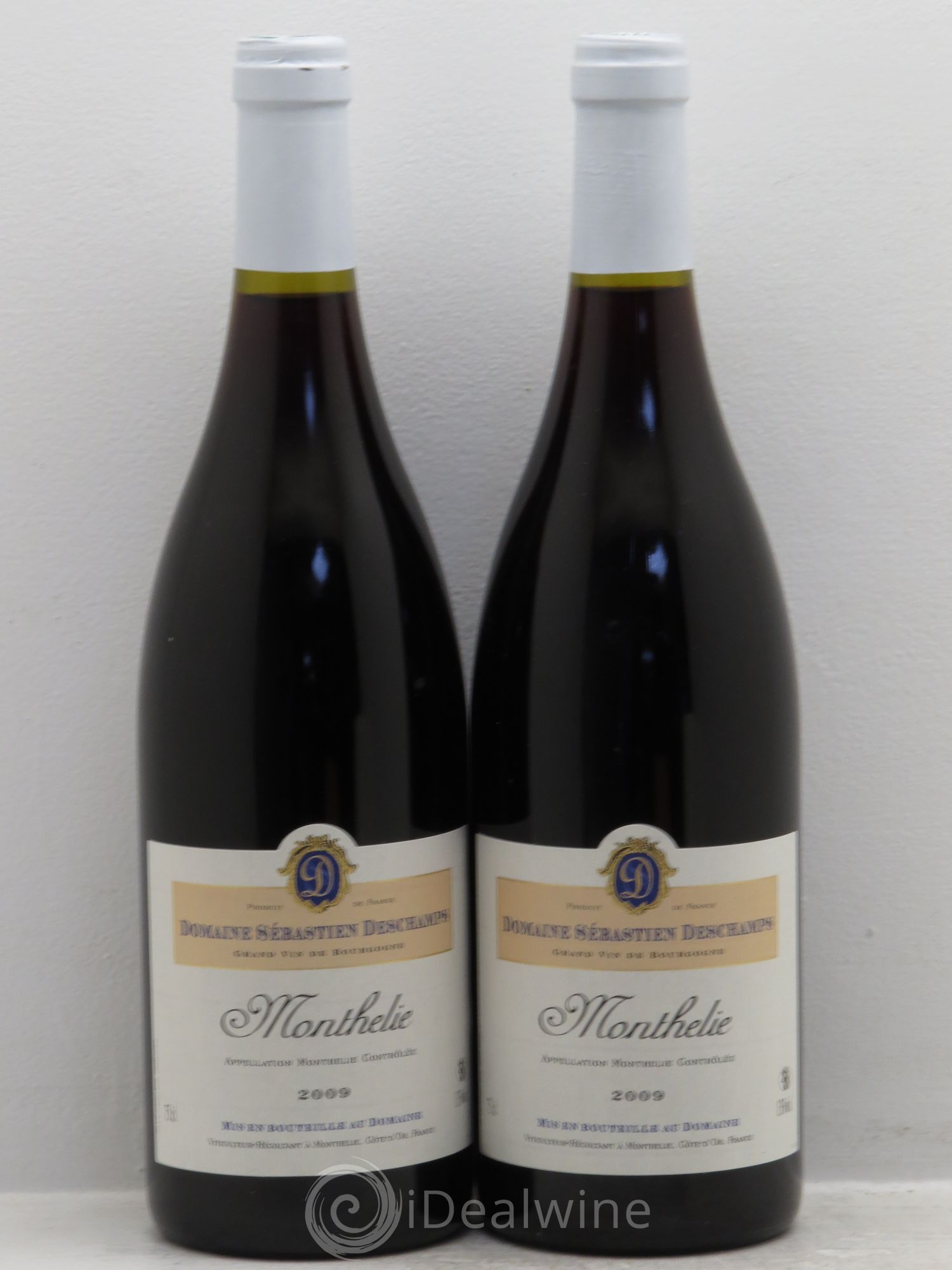 Monthélie Domaine Sébastien Deschamps 2009 - Posten von 2 Flaschen - 0
