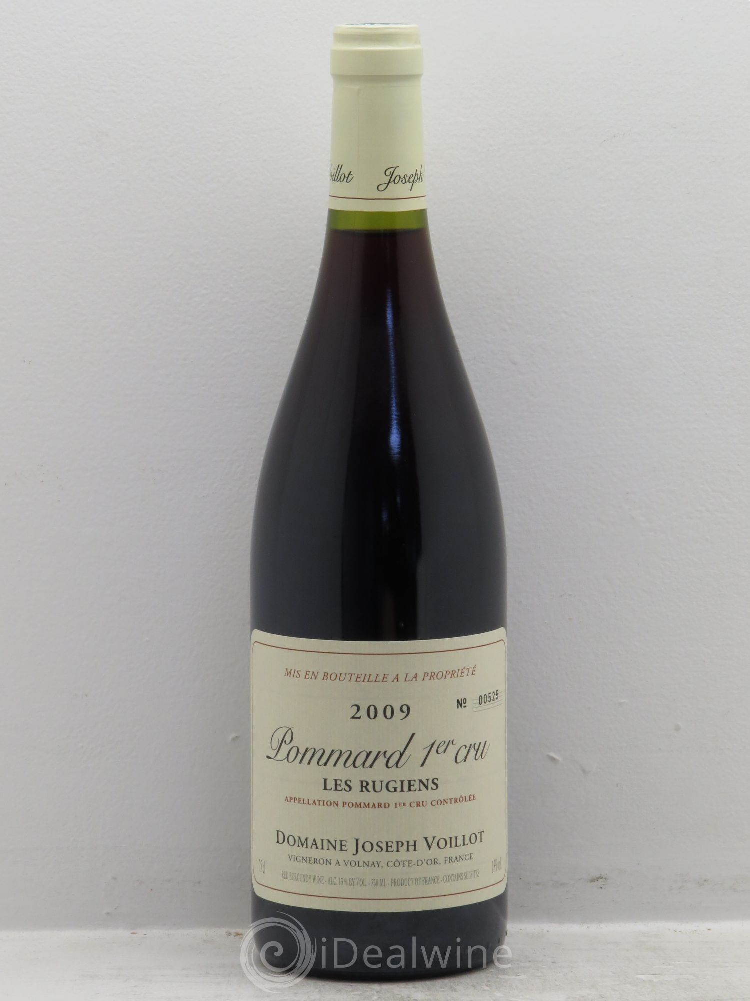 Pommard 1er Cru Domaine Joseph Voillot 2009 - Posten von 1 Flasche - 0