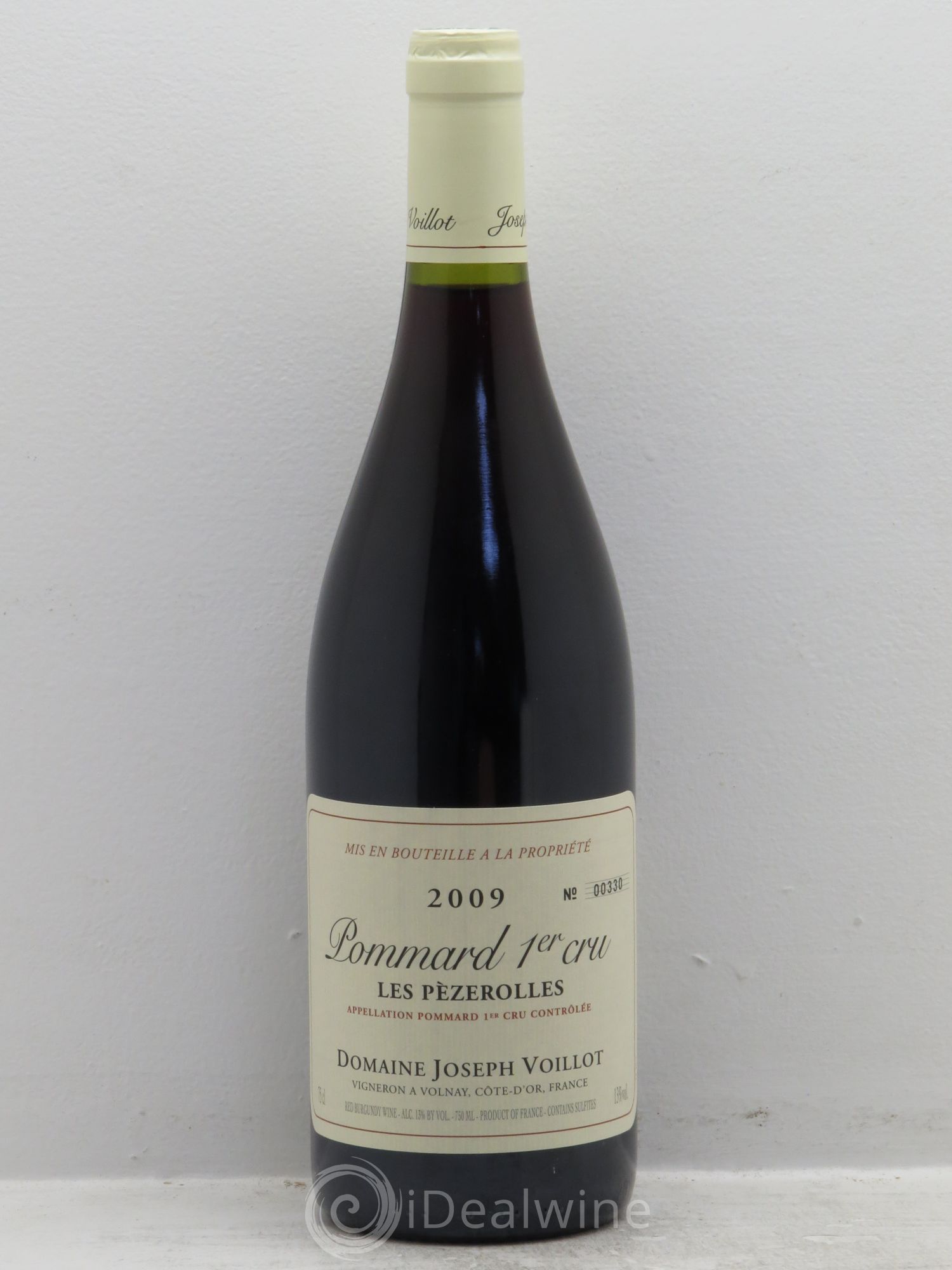 Pommard 1er Cru Domaine Joseph Voillot 2009 - Posten von 1 Flasche - 0