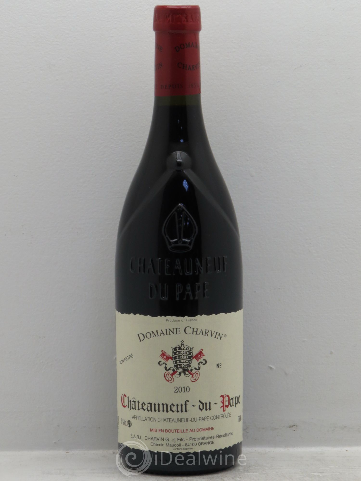 Châteauneuf-du-Pape Charvin (Domaine) 2010 - Lot de 1 bouteille - 0