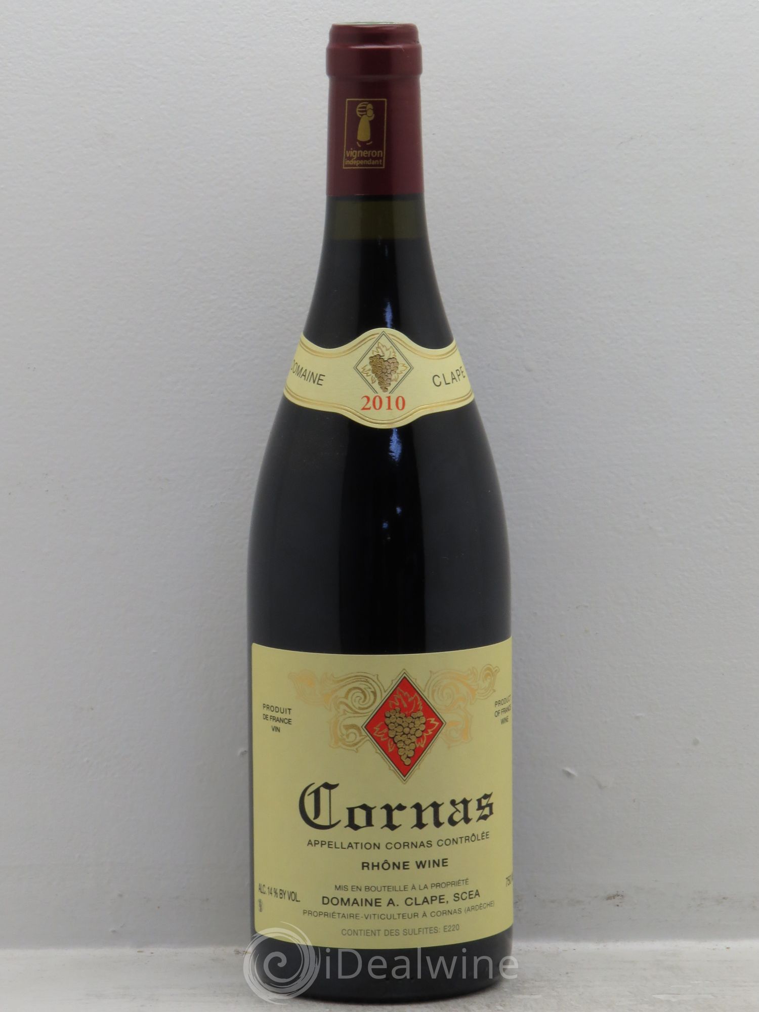 Cornas Auguste Clape 2010 - Lot de 1 bouteille - 0