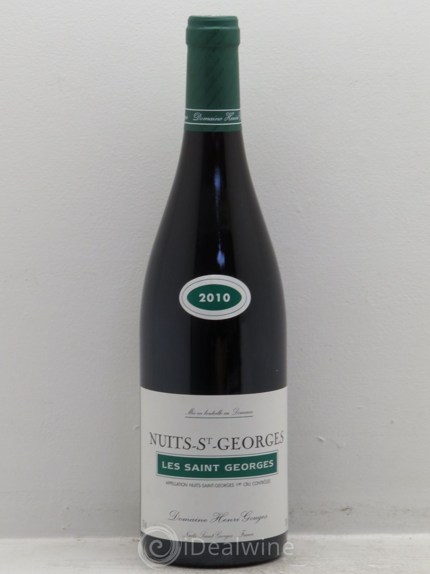 Nuits-Saint-Georges 1er Cru Les Saints Georges Henri Gouges 2010 - Lot de 1 bouteille - 0