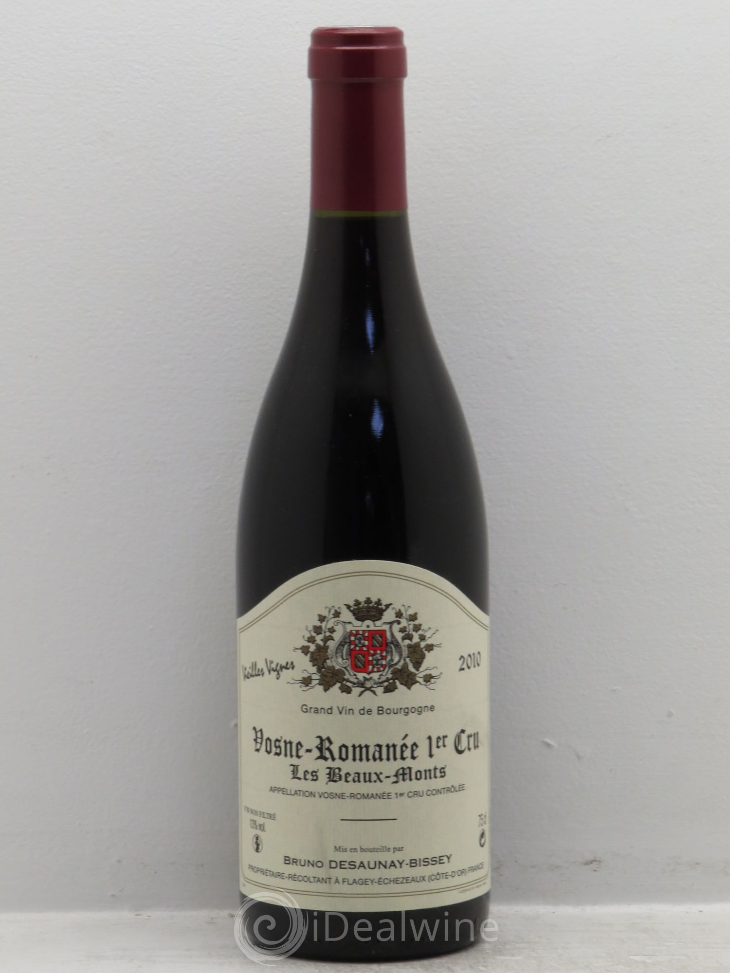 Vosne-Romanée 1er Cru Domaine Desaunay-Bissey 2010 - Lot de 1 bouteille - 0