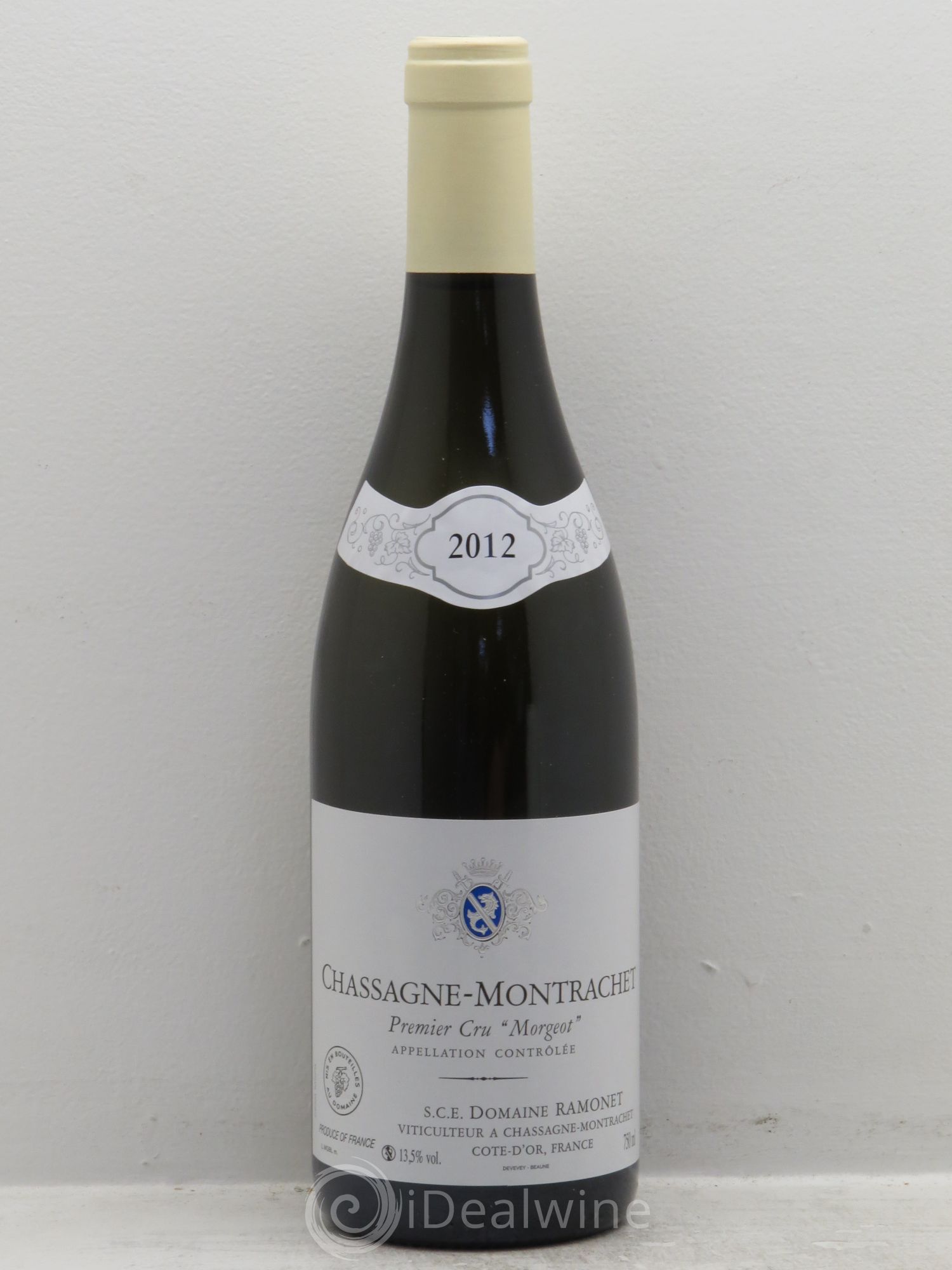 Chassagne-Montrachet 1er Cru Morgeot Ramonet (Domaine) 2012 - Lot de 1 bouteille - 0
