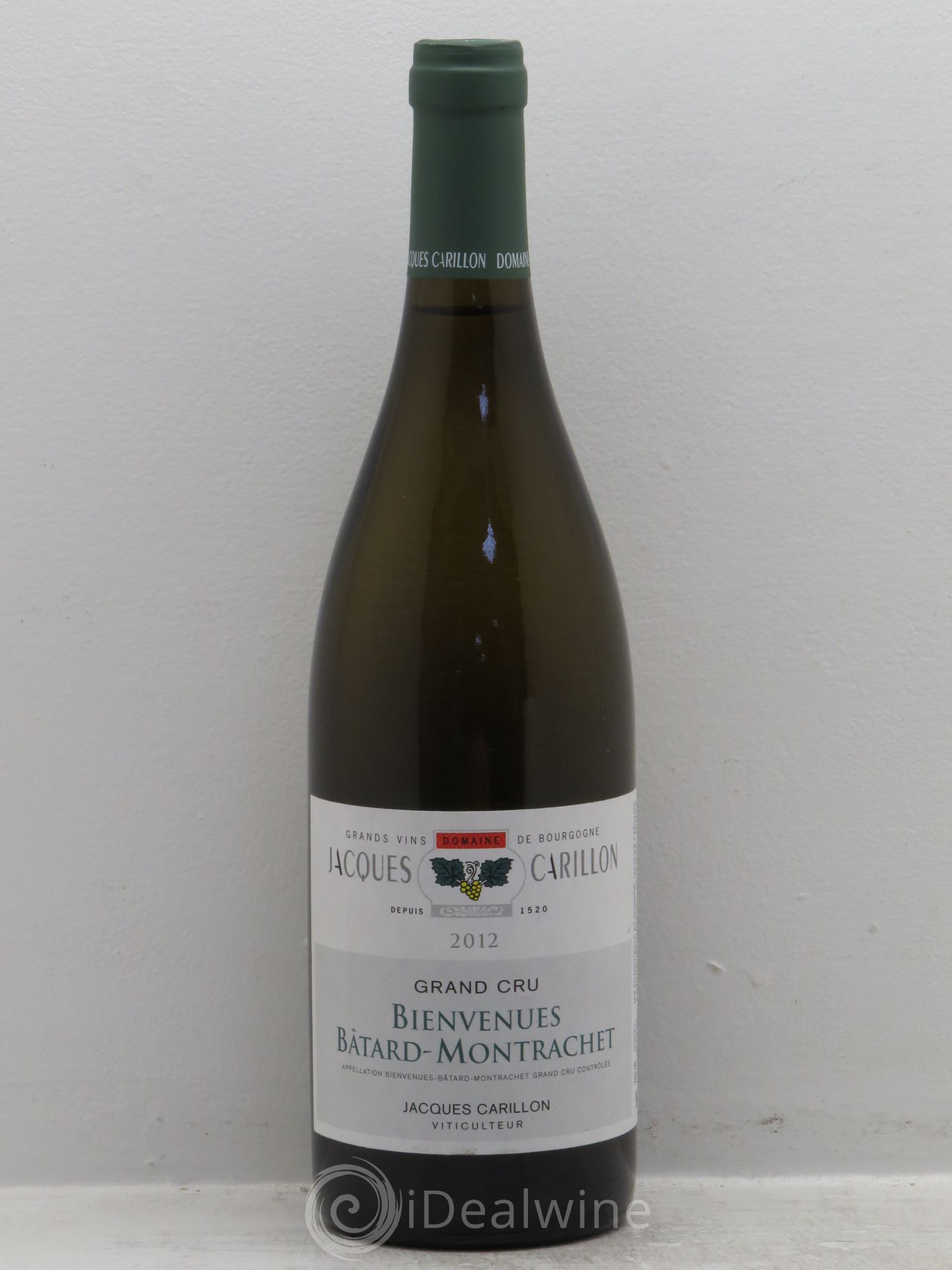 Bienvenues-Bâtard-Montrachet Grand Cru Louis Carillon & Fils 2012 - Lot de 1 bouteille - 0