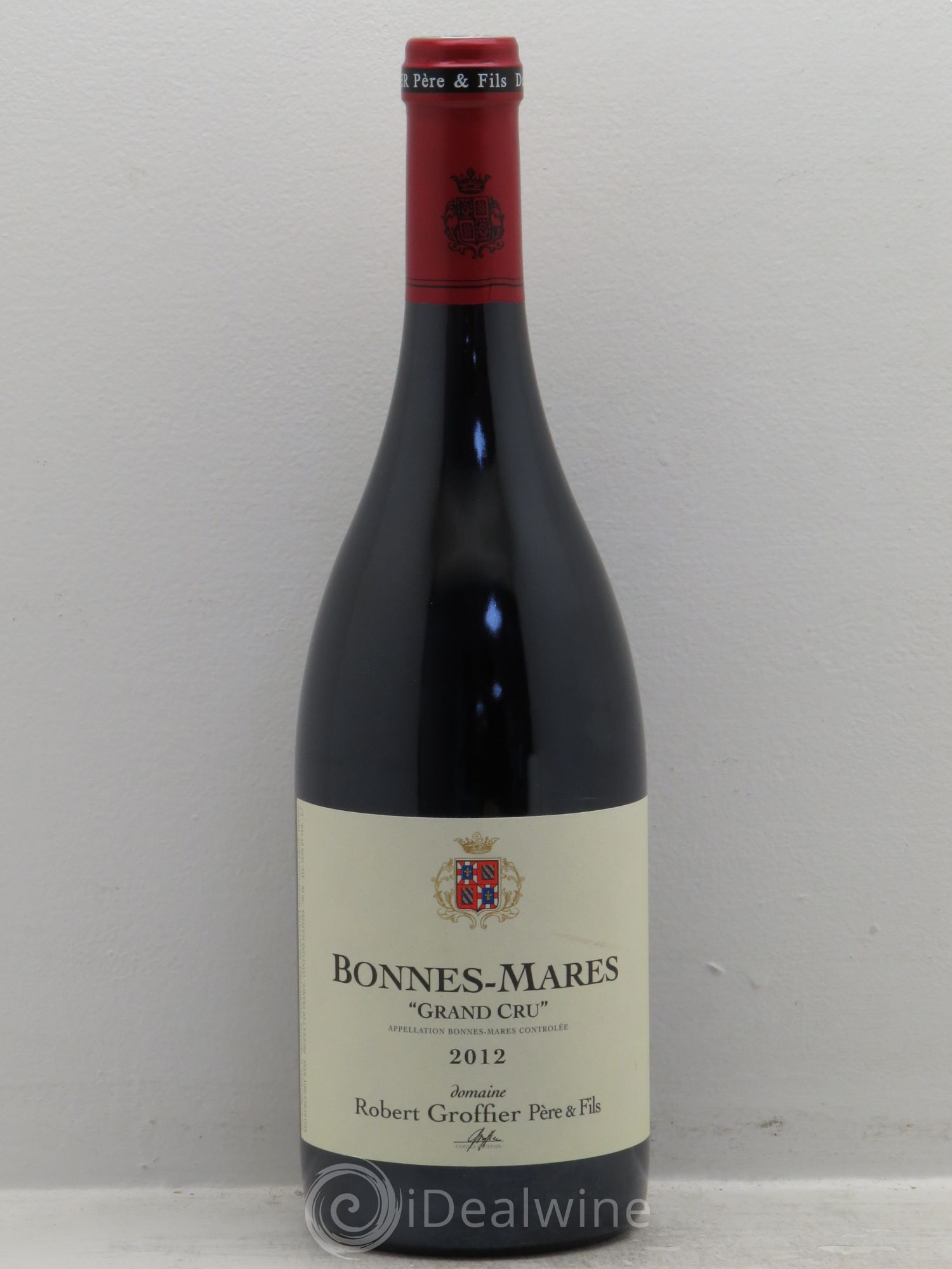 Bonnes-Mares Grand Cru Robert Groffier Père & Fils (Domaine) 2012 - Lot de 1 bouteille - 0