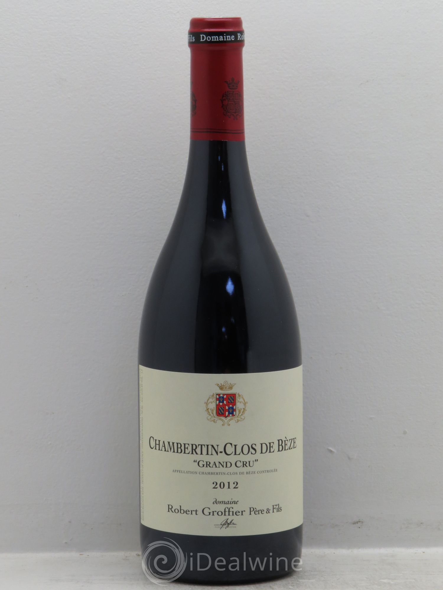 Chambertin Clos de Bèze Grand Cru Robert Groffier Père & Fils (Domaine) 2012 - Lot de 1 bouteille - 0