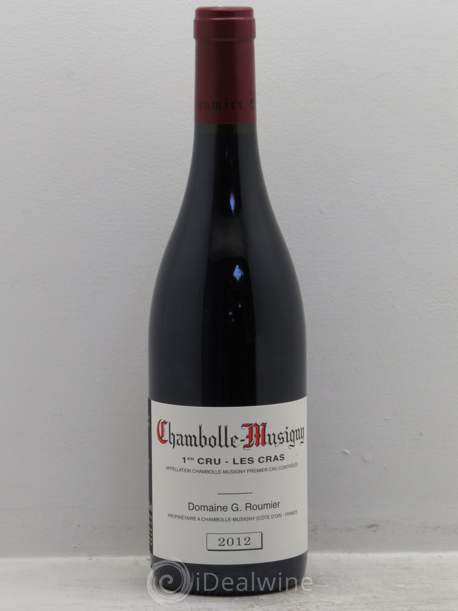 Chambolle-Musigny 1er Cru Les Cras Georges Roumier (Domaine) 2012 - Lot de 1 bouteille - 0