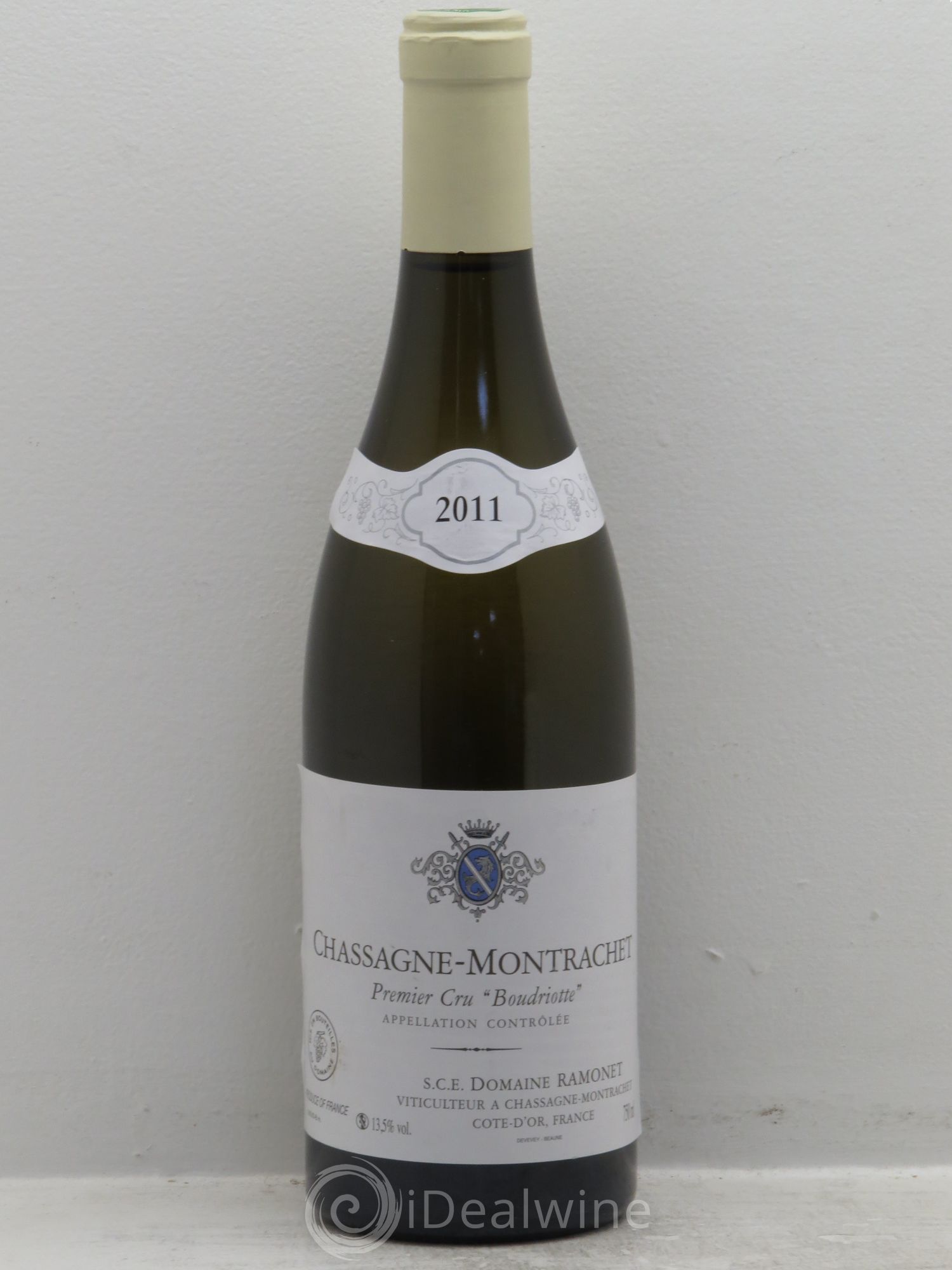 Chassagne-Montrachet 1er Cru Boudriotte Ramonet (Domaine) 2011 - Lot de 1 bouteille - 0