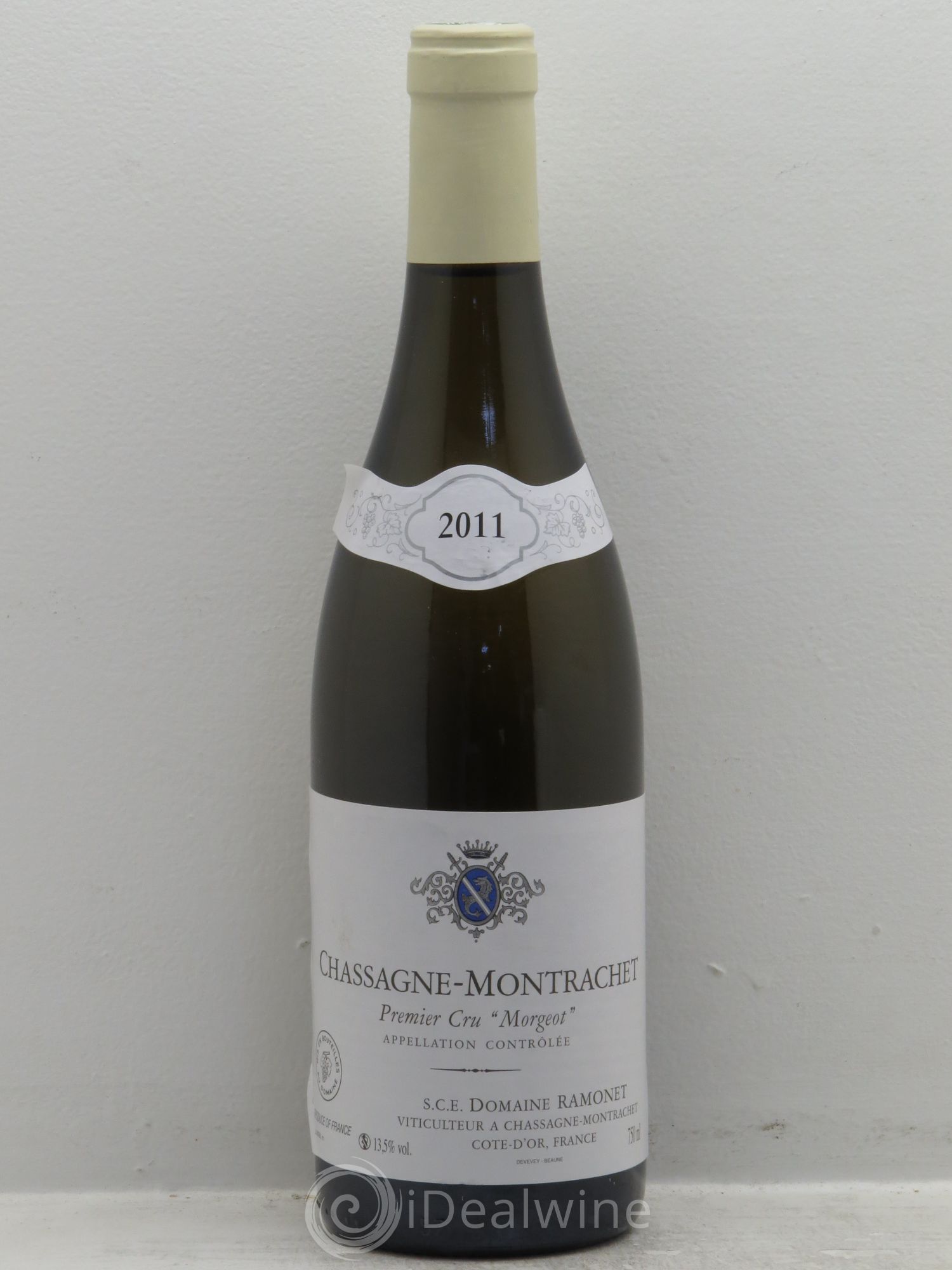 Chassagne-Montrachet 1er Cru Morgeot Ramonet (Domaine) 2011 - Lot de 1 bouteille - 0
