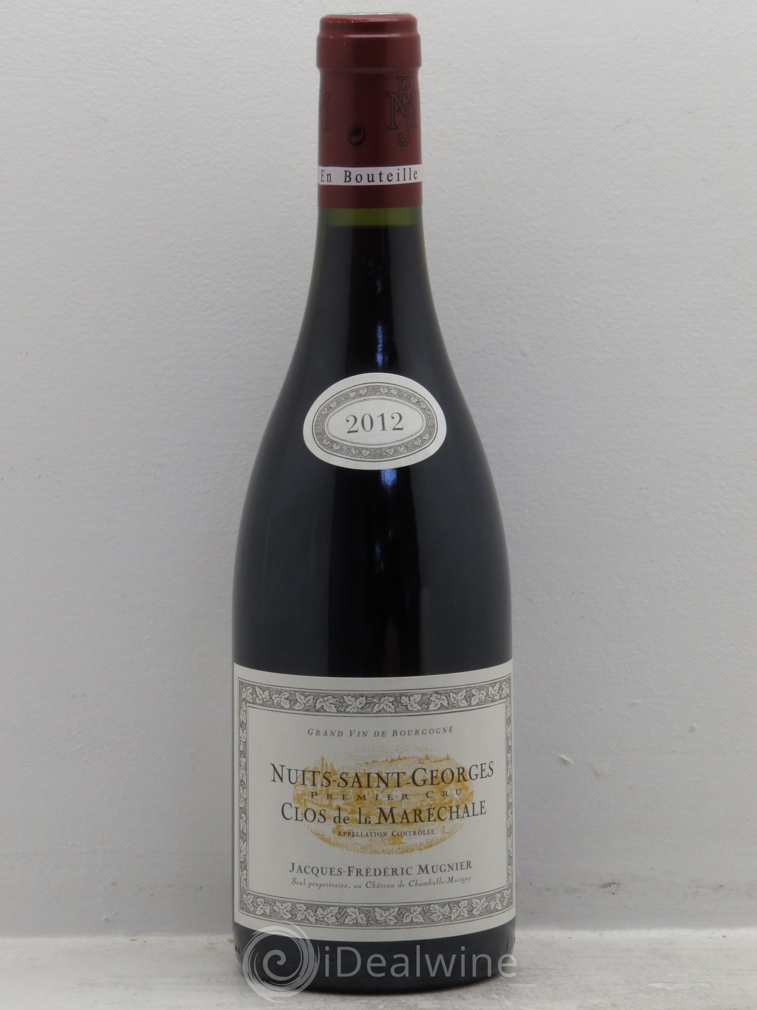 Nuits-Saint-Georges 1er Cru Clos de La Maréchale Jacques-Frédéric Mugnier 2012 - Lot de 1 bouteille - 0