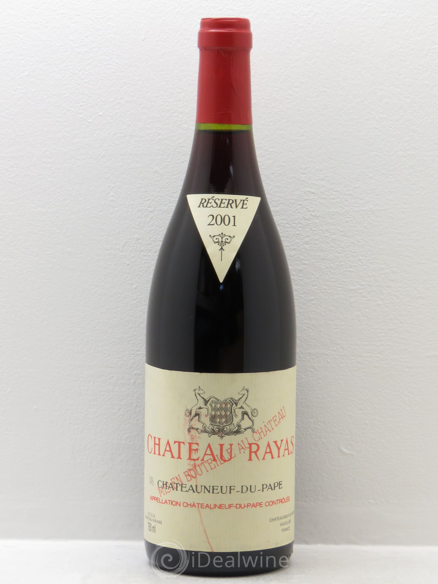 Châteauneuf-du-Pape Château Rayas Emmanuel Reynaud 2001 - Lot de 1 bouteille - 0