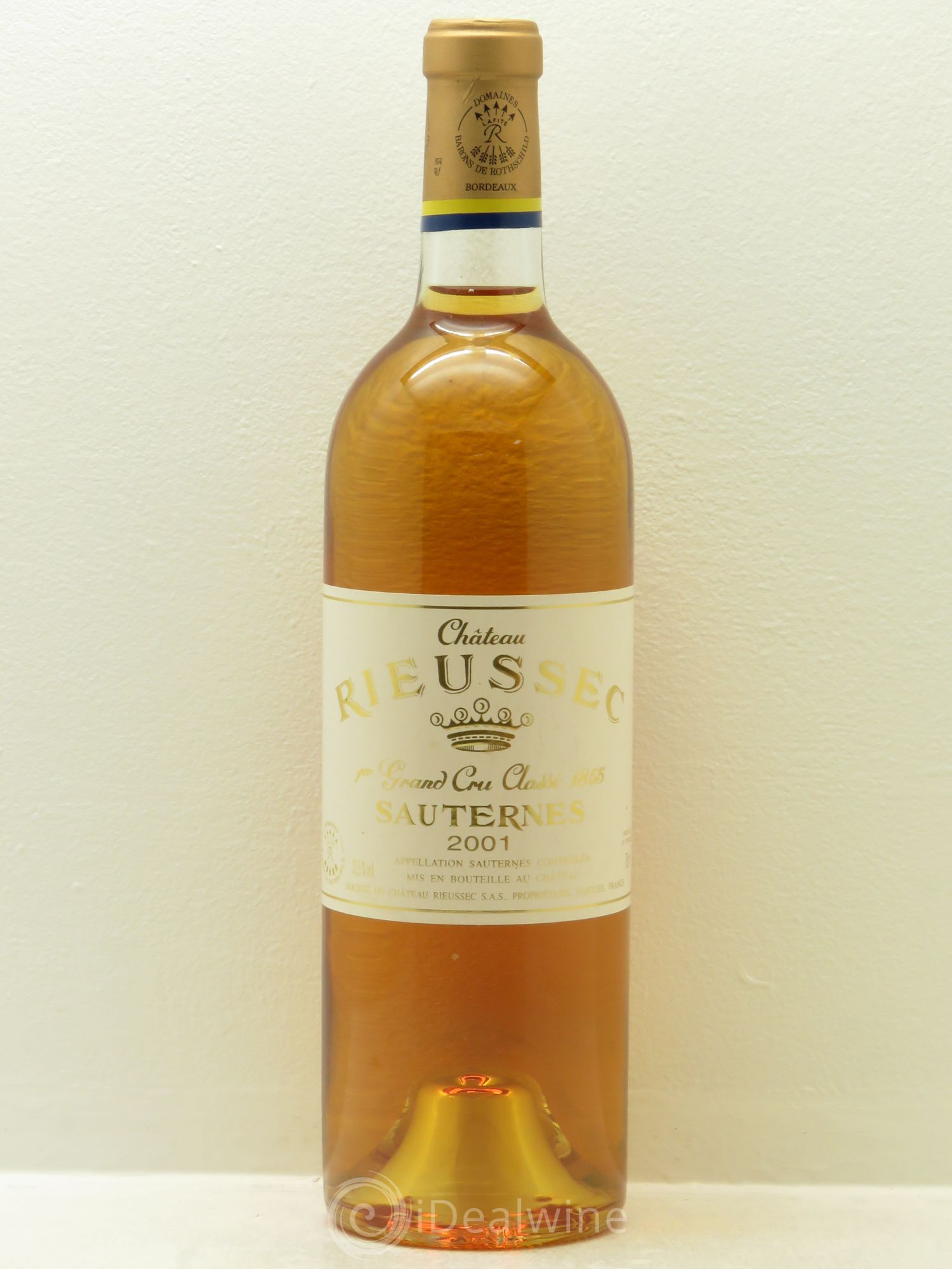 Château Rieussec 1er Grand Cru Classé 2001 - Posten von 1 Flasche - 0