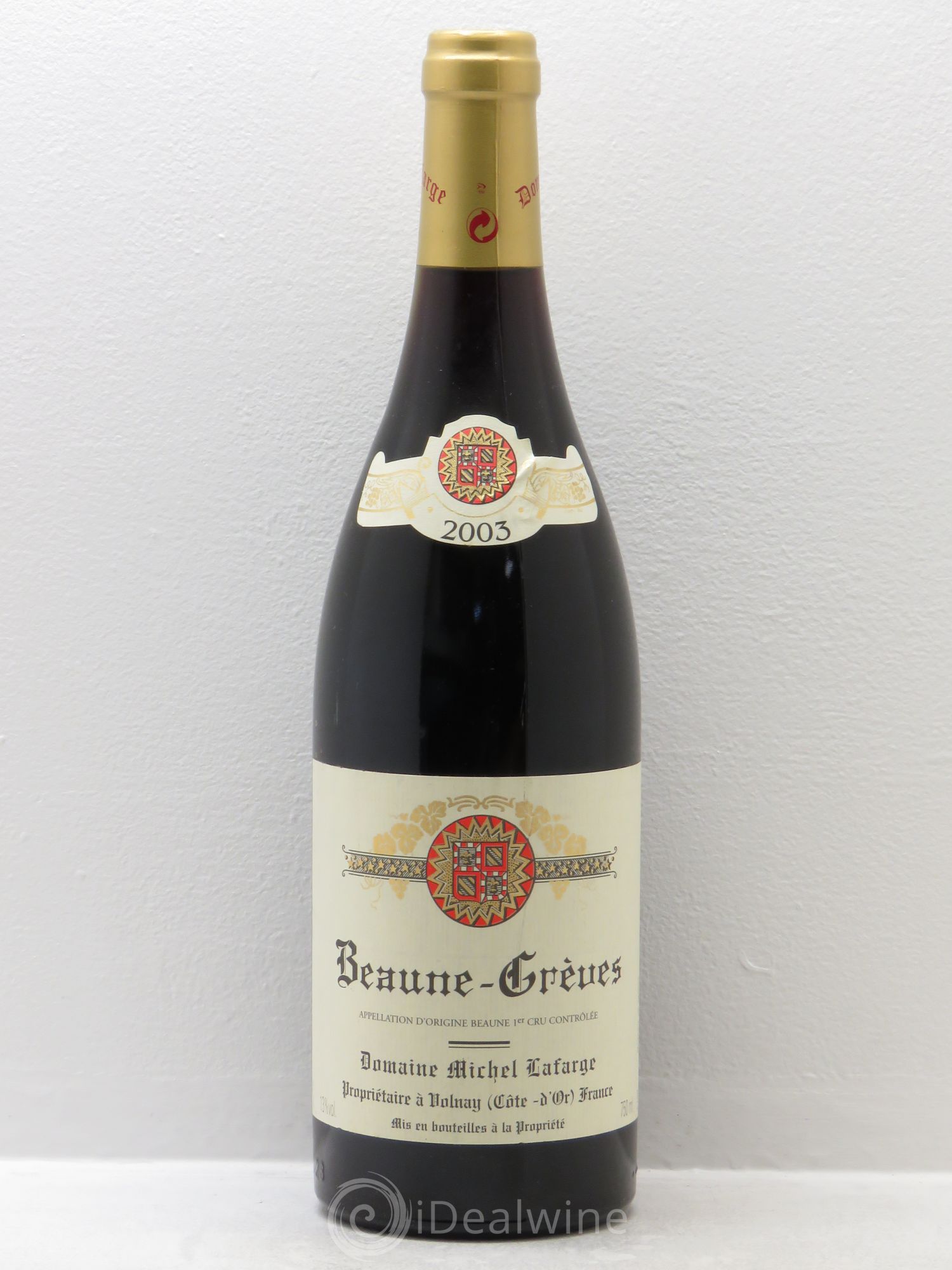 Beaune 1er Cru Grèves Lafarge (Domaine) 2003 - Lot de 1 bouteille - 0