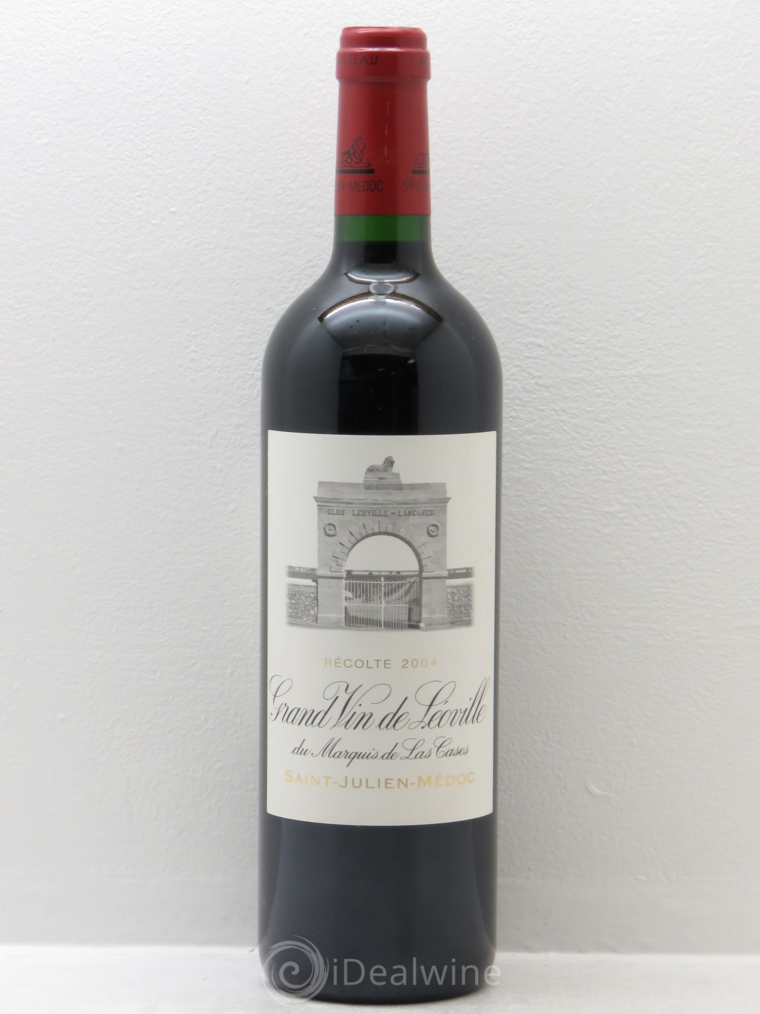 Château Léoville Las Cases 2ème Grand Cru Classé 2004 - Lot de 1 bouteille - 0