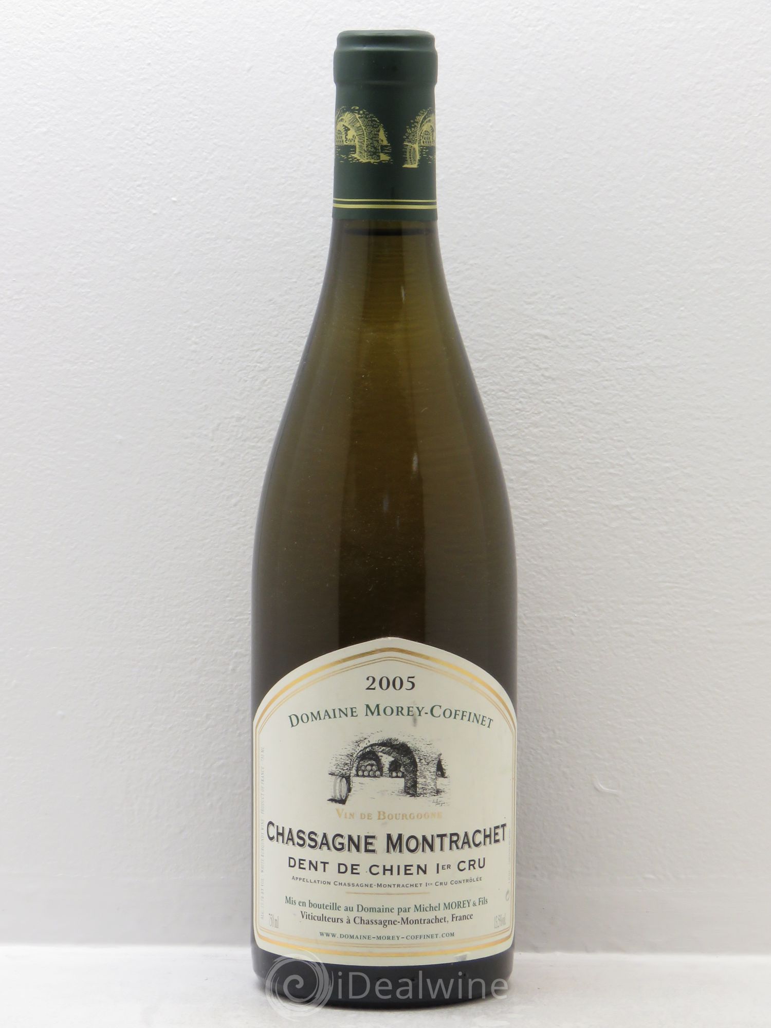 Chassagne-Montrachet 1er Cru Domaine Morey-Coffinet Dent de Chien 2005 - Posten von 1 Flasche - 0
