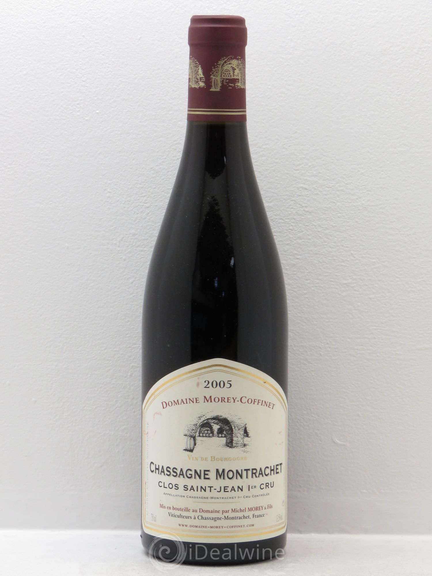 Chassagne-Montrachet 1er Cru Domaine Morey-Coffinet 2005 - Lot de 1 bouteille - 0