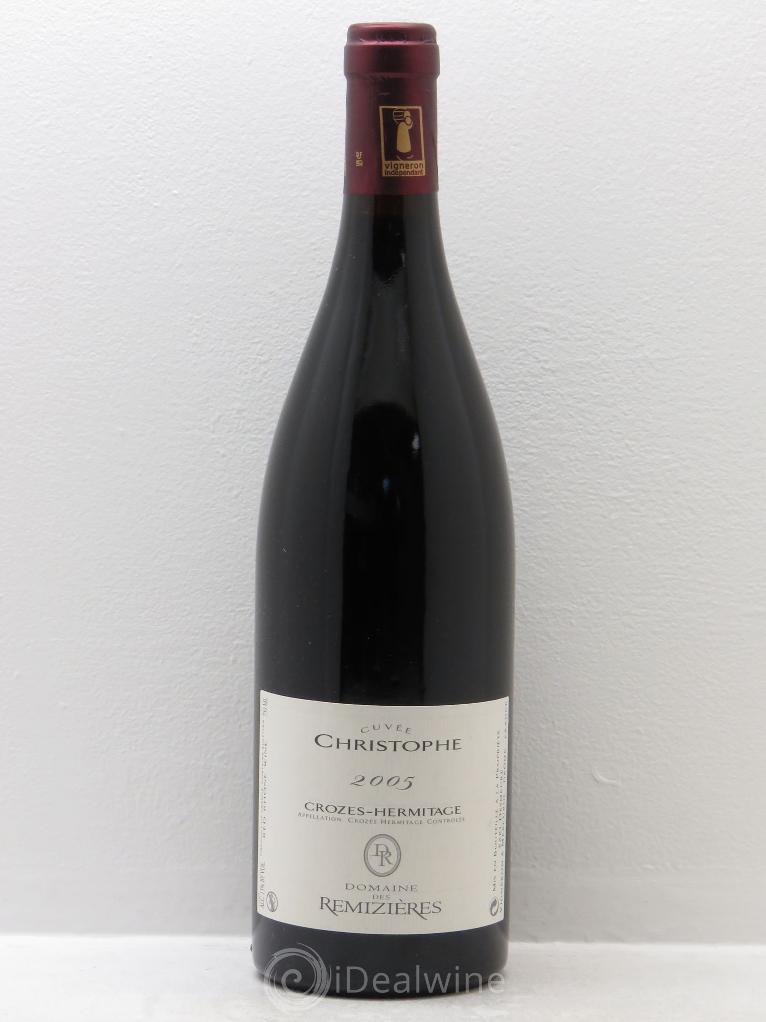 Crozes-Hermitage Cuvée Christophe Domaine des Remizières 2005 - Posten von 1 Flasche - 0