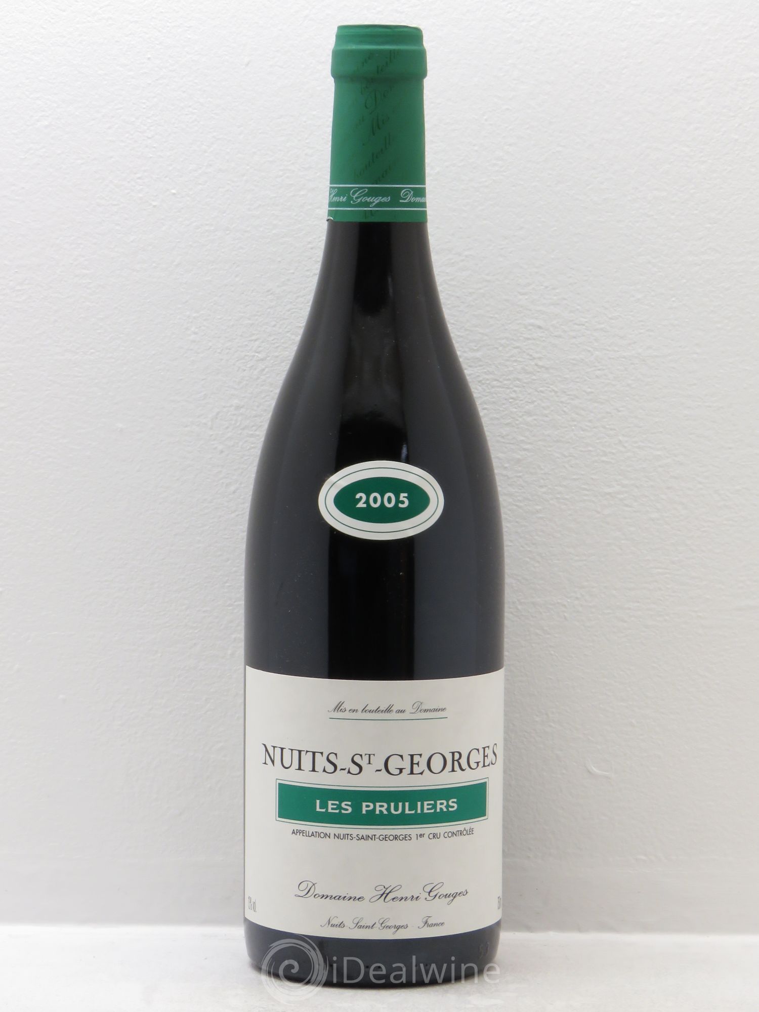 Nuits-Saint-Georges 1er Cru Les Pruliers Henri Gouges 2005 - Lot de 1 bouteille - 0