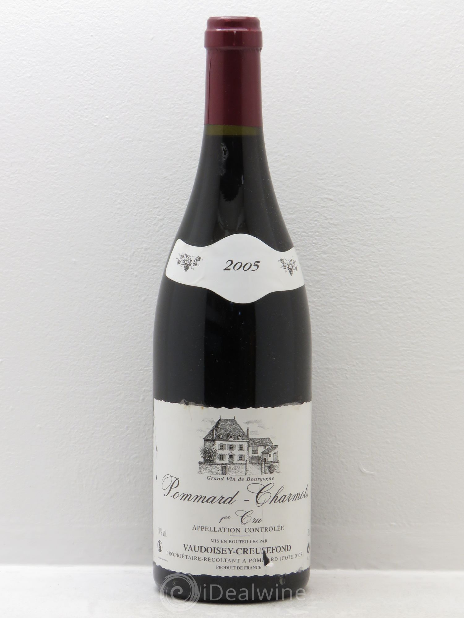 Pommard 1er Cru Domaine Vaudoisey-Creusefond 2005 - Lot de 1 bouteille - 0