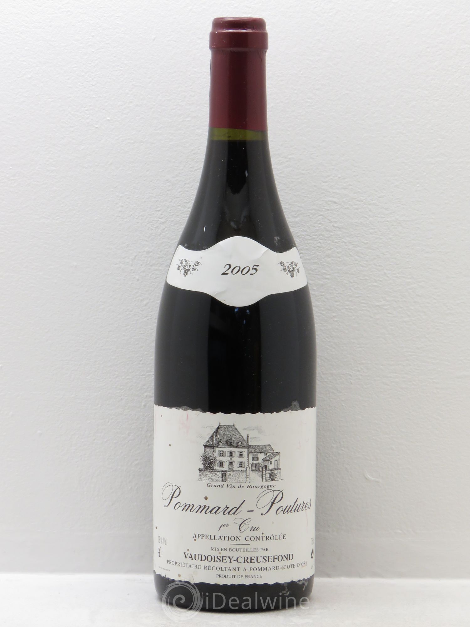 Pommard 1er Cru Domaine Vaudoisey-Creusefond 2005 - Lot de 1 bouteille - 0