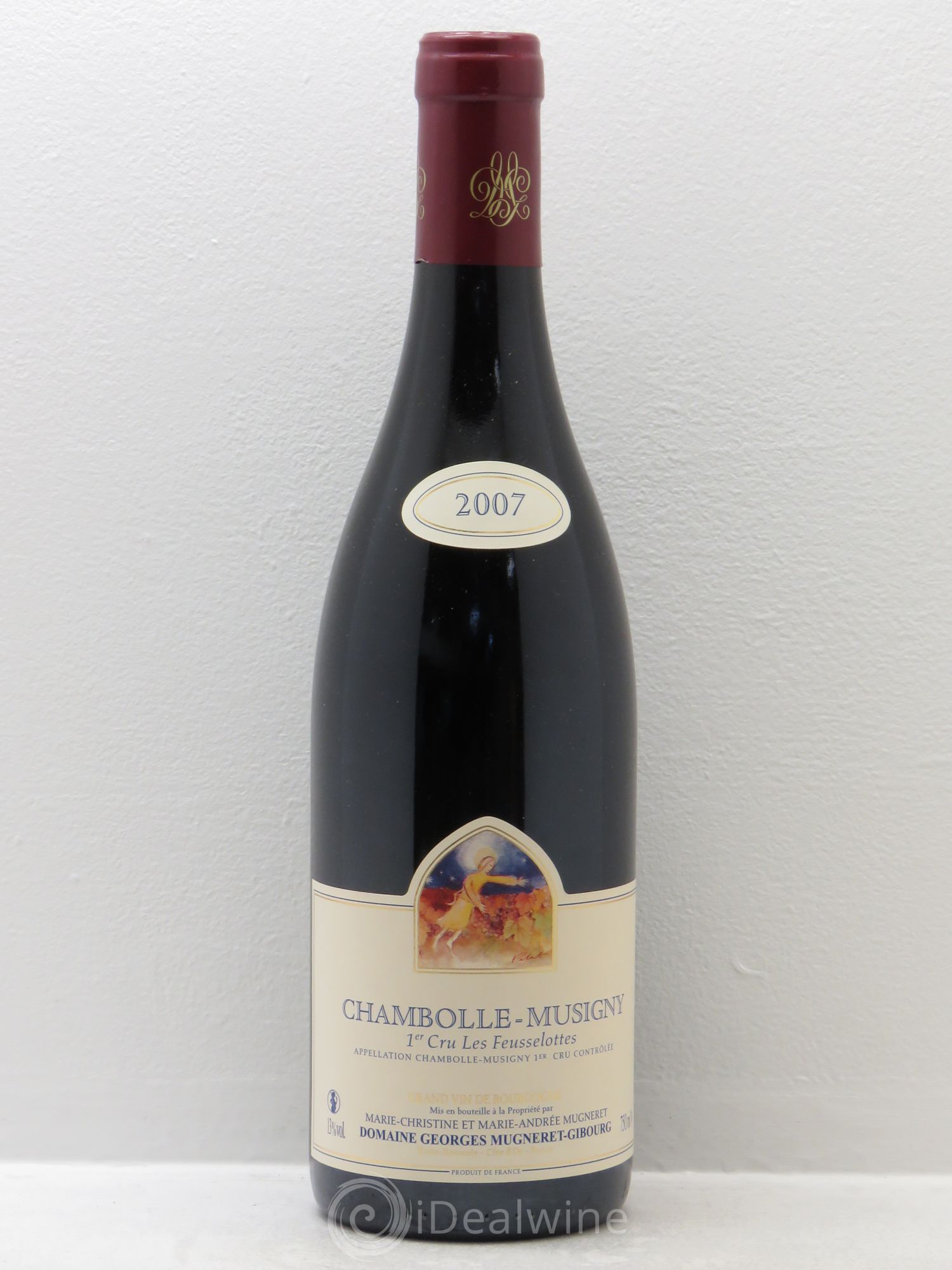 Chambolle-Musigny 1er Cru Les Feusselottes Georges Mugneret (Domaine) 2007 - Lot de 1 bouteille - 0