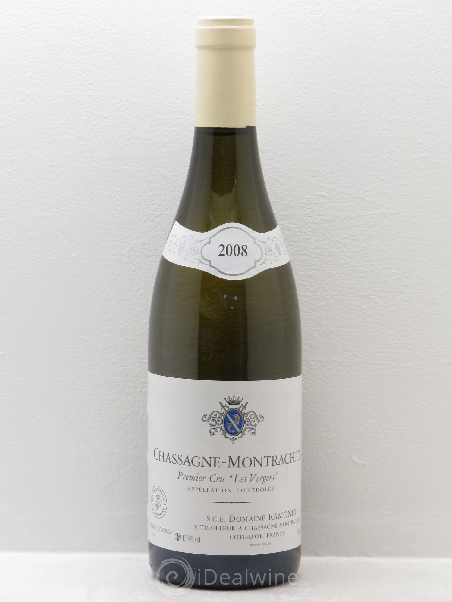 Chassagne-Montrachet 1er Cru Les Vergers Ramonet (Domaine) 2008 - Posten von 1 Flasche - 0