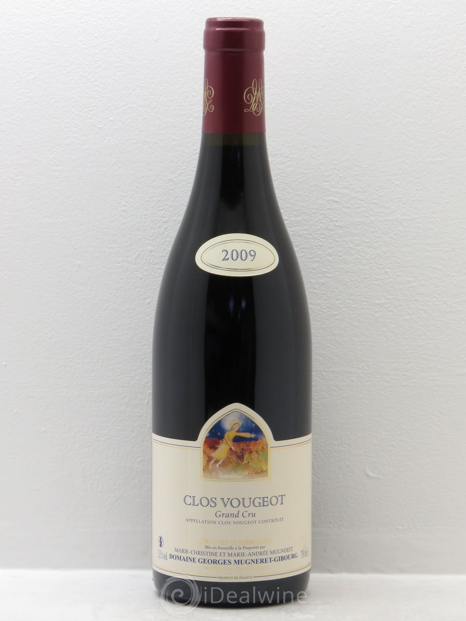Clos de Vougeot Grand Cru Mugneret-Gibourg (Domaine) 2009 - Lot de 1 bouteille - 0
