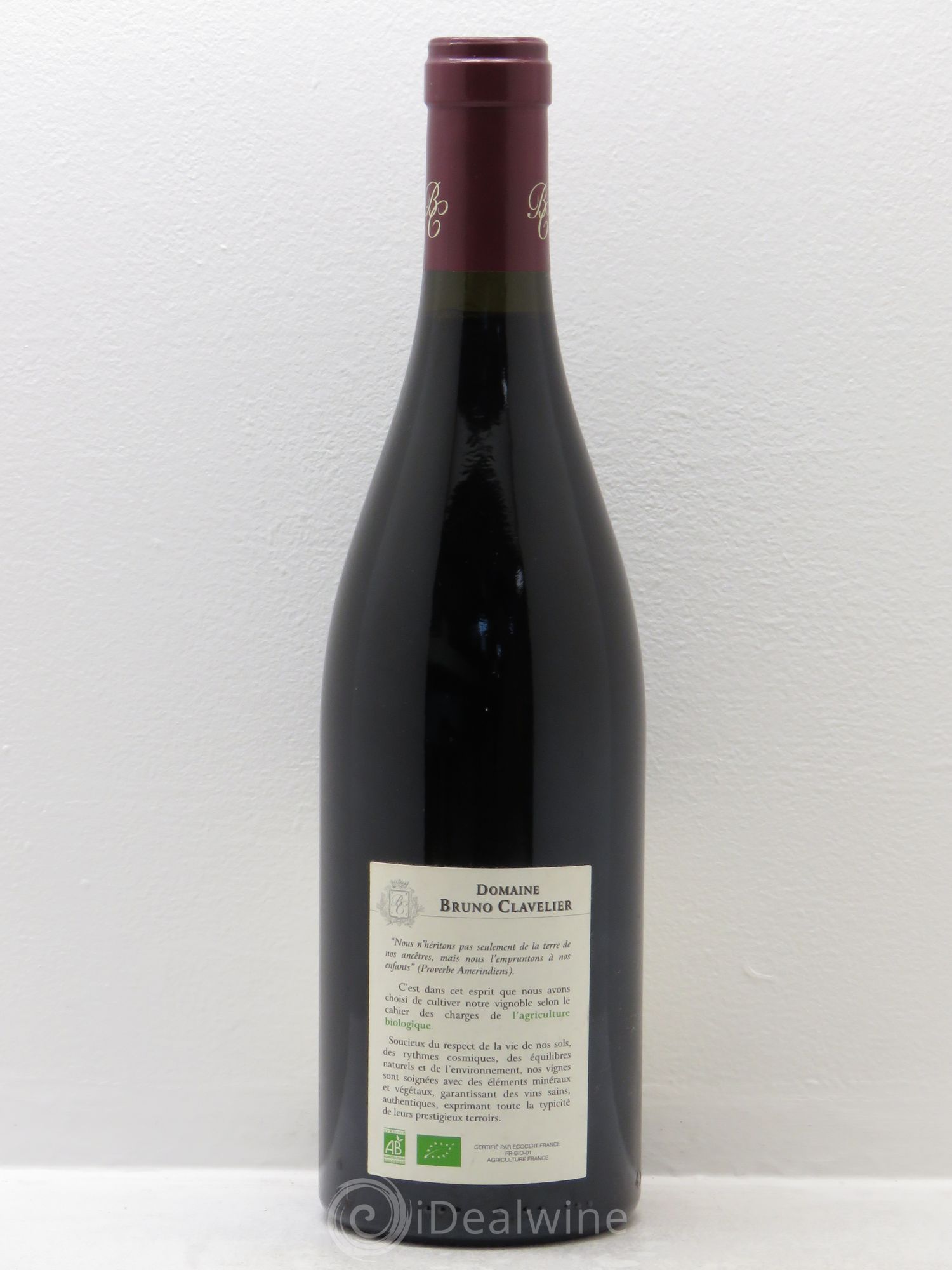 Chambolle-Musigny 1er Cru La Combe d'Orveaux Vieilles Vignes Bruno Clavelier 2010 - Lot de 1 bouteille - 1
