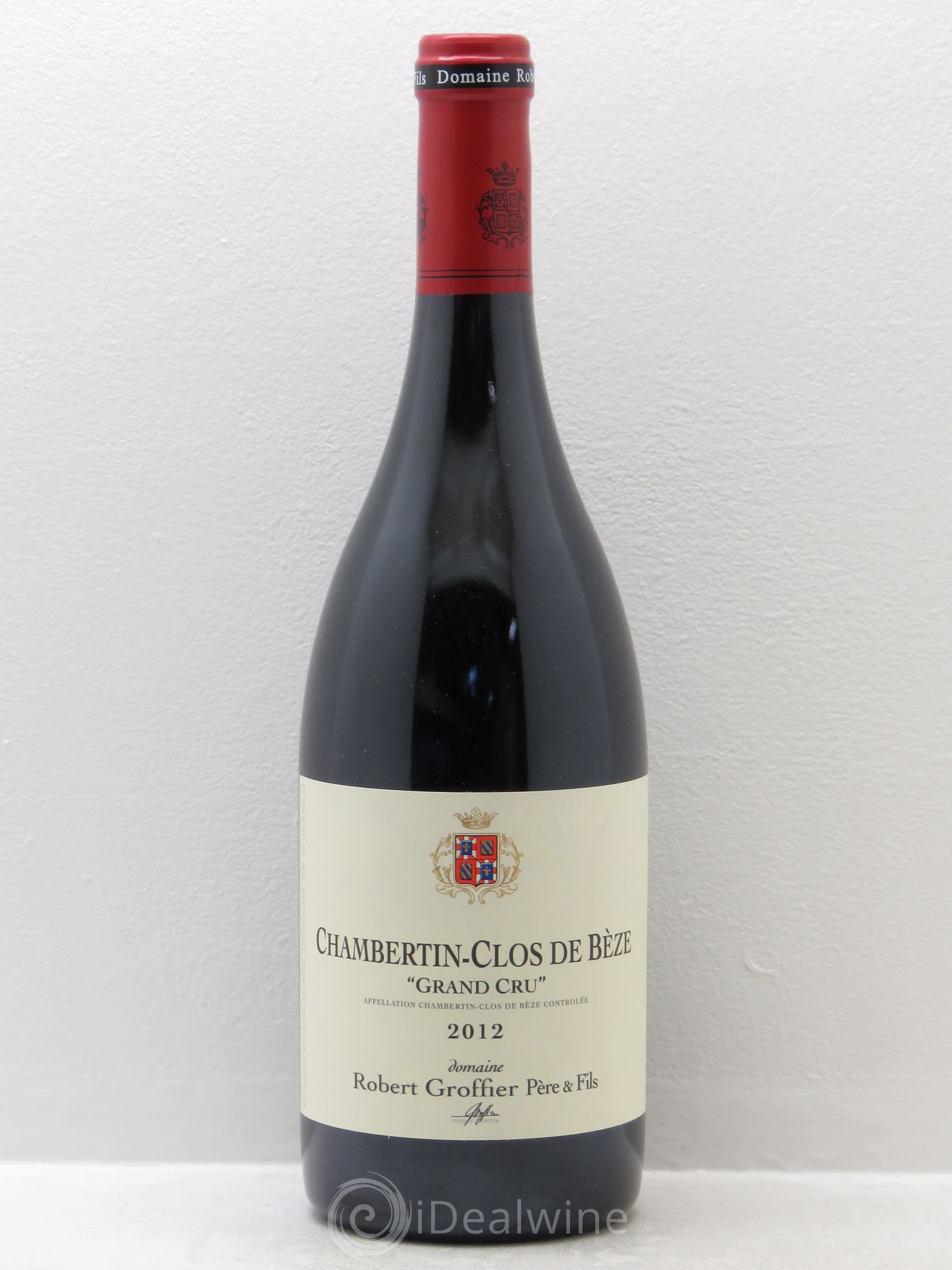 Chambertin Clos de Bèze Grand Cru Robert Groffier Père & Fils (Domaine) 2012 - Lot de 1 bouteille - 0