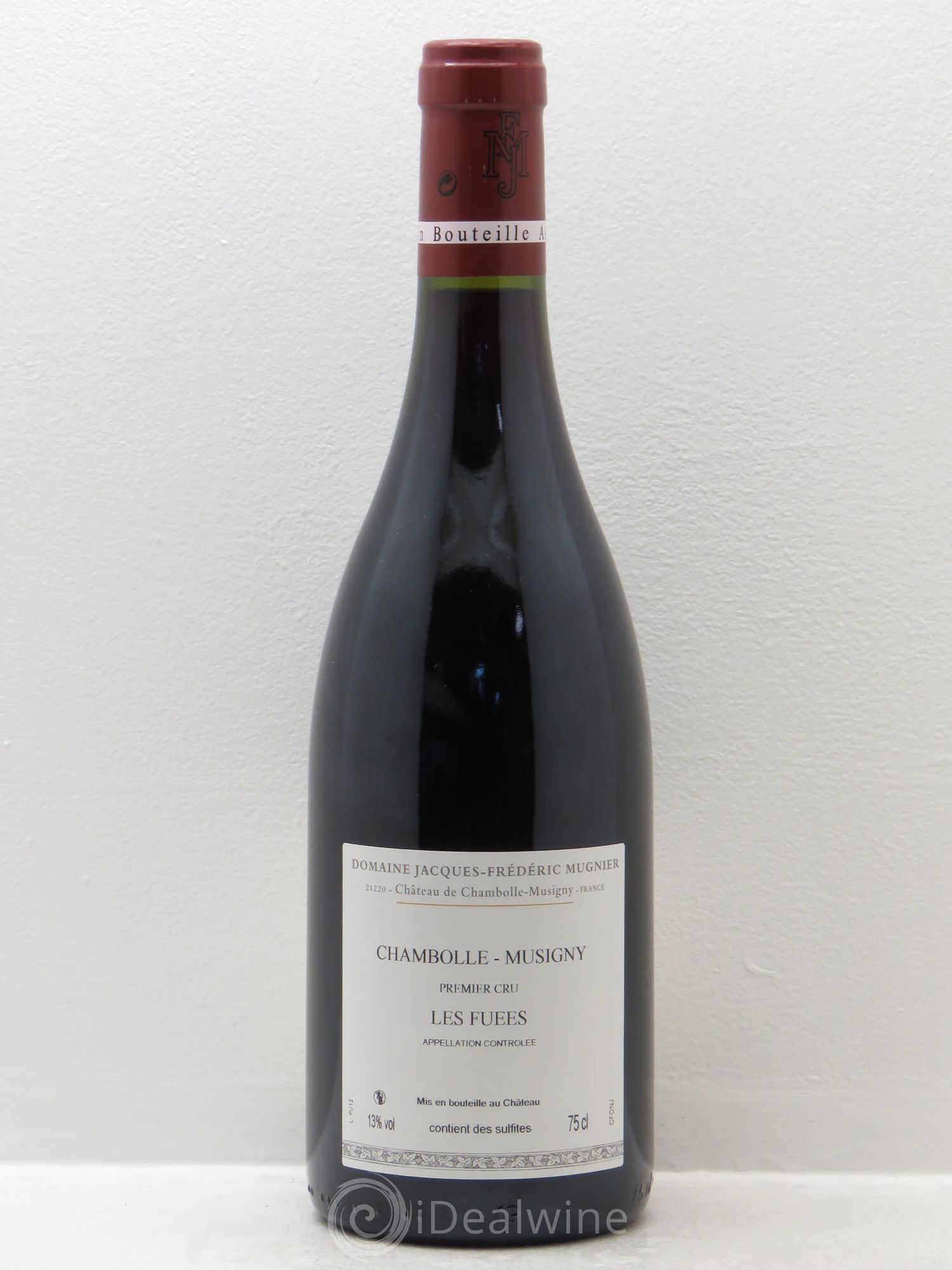 Chambolle-Musigny 1er Cru Les Fuées Jacques-Frédéric Mugnier 2012 - Lot de 1 bouteille - 1