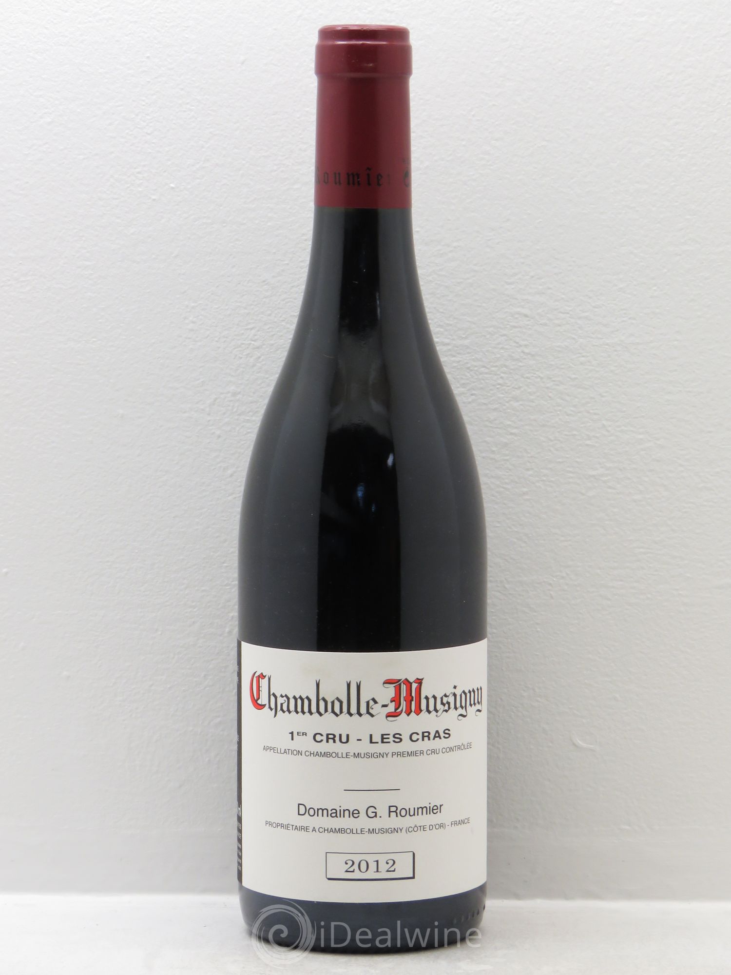 Chambolle-Musigny 1er Cru Les Cras Georges Roumier (Domaine) 2012 - Lot de 1 bouteille - 0