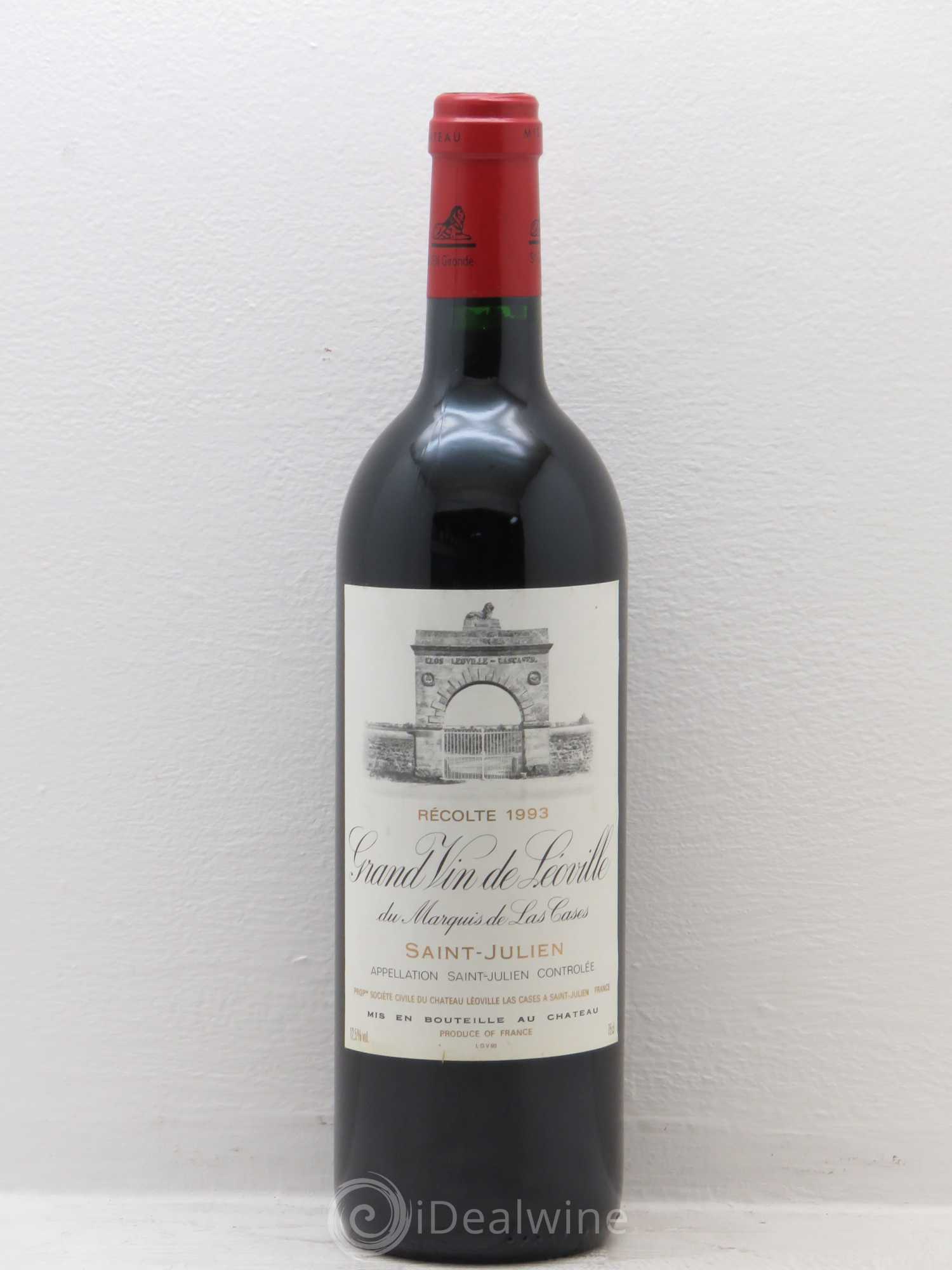 Château Léoville Las Cases 2ème Grand Cru Classé 1993 - Lot de 1 bouteille - 0