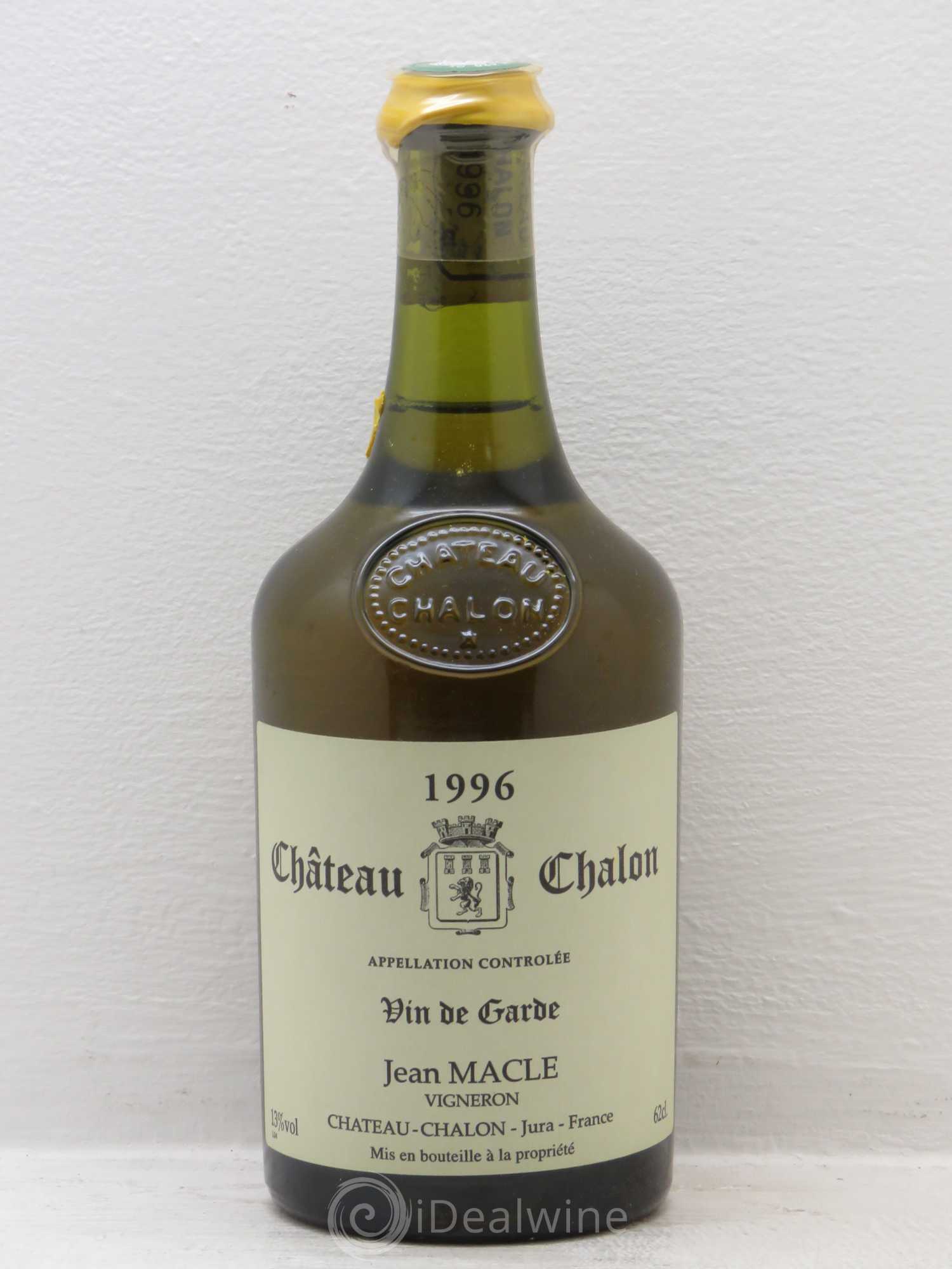 Château-Chalon Jean Macle 1996 - Lot de 1 bouteille - 0