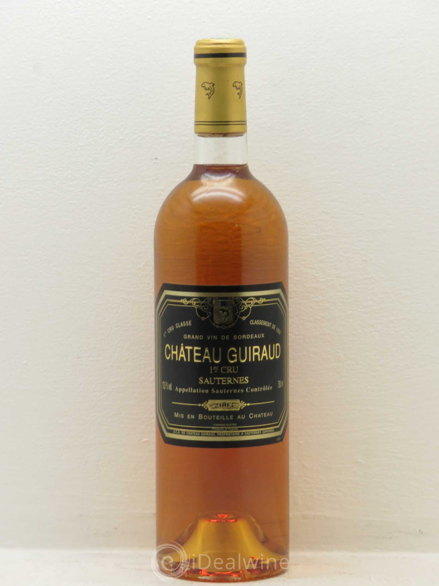 Château Guiraud 1er Grand Cru Classé 2003 - Lotto di 1 bottiglia - 0