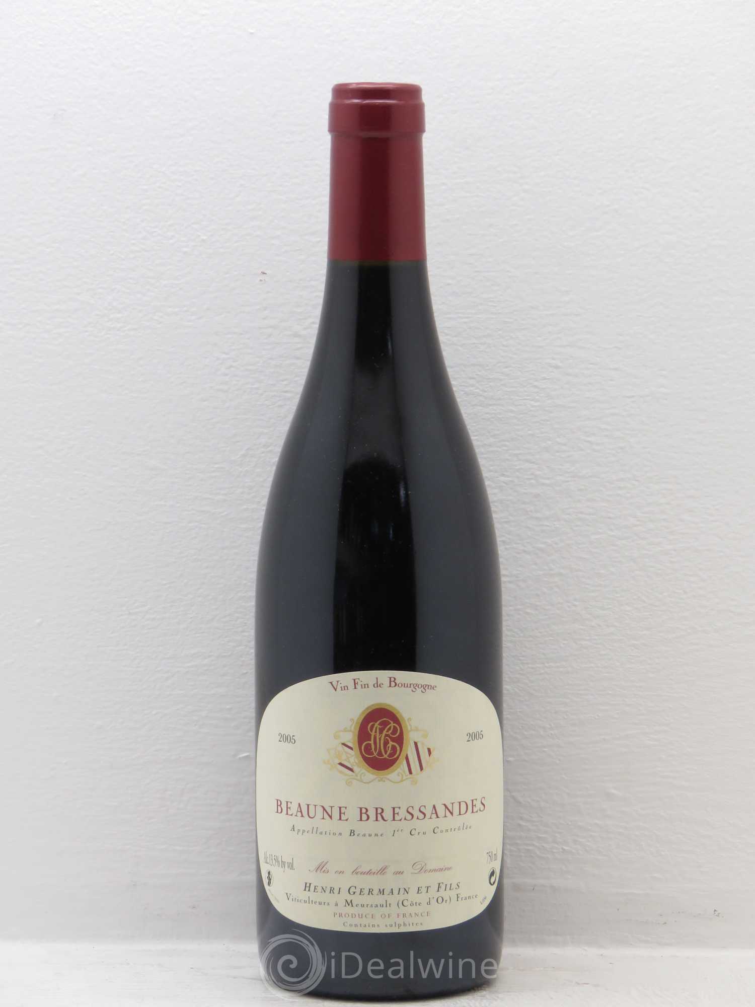 Beaune 1er Cru Henri Germain 2005 - Lot de 1 bouteille - 0