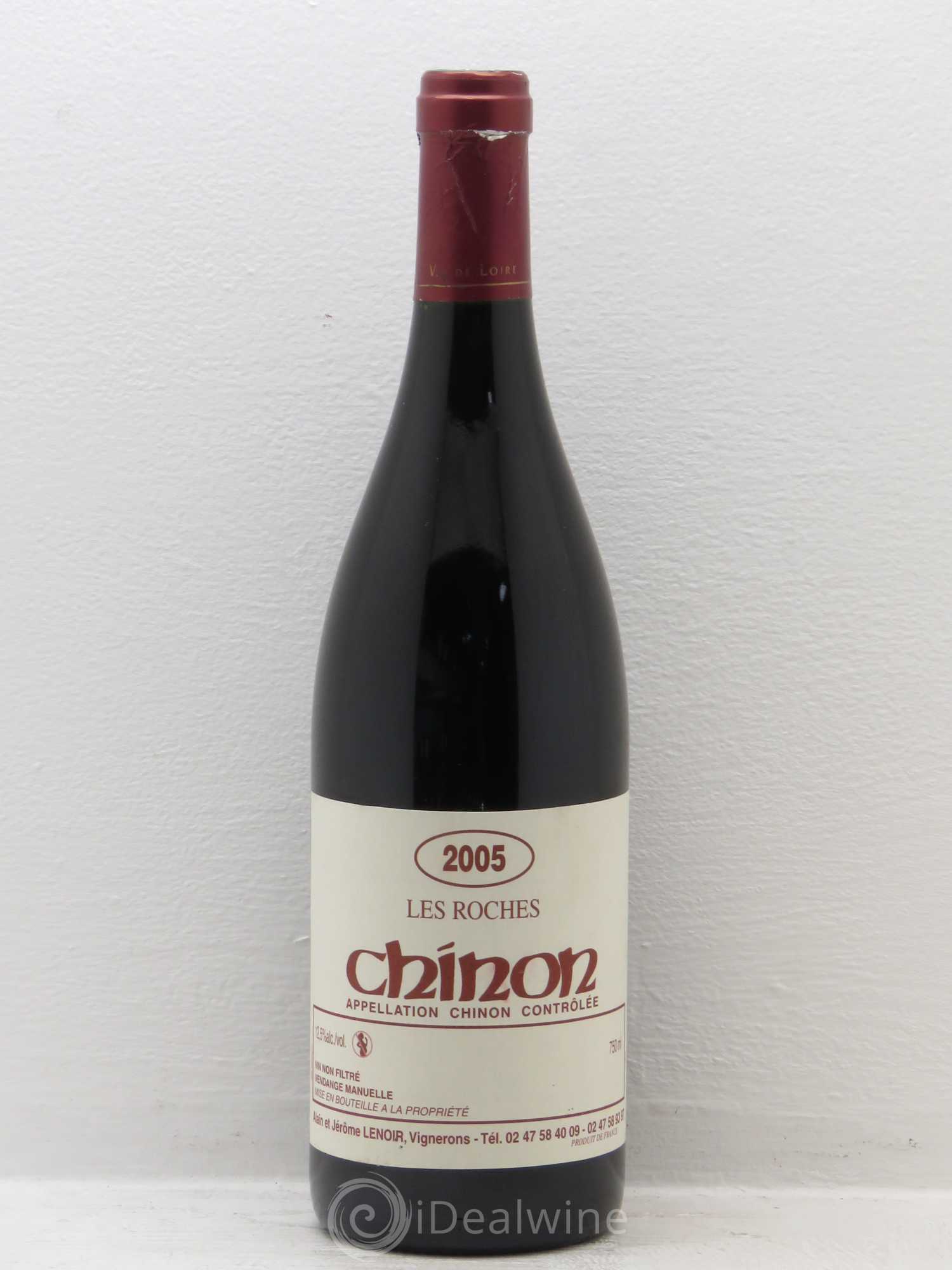 Chinon Les Roches Lenoir 2005 - Posten von 1 Flasche - 0