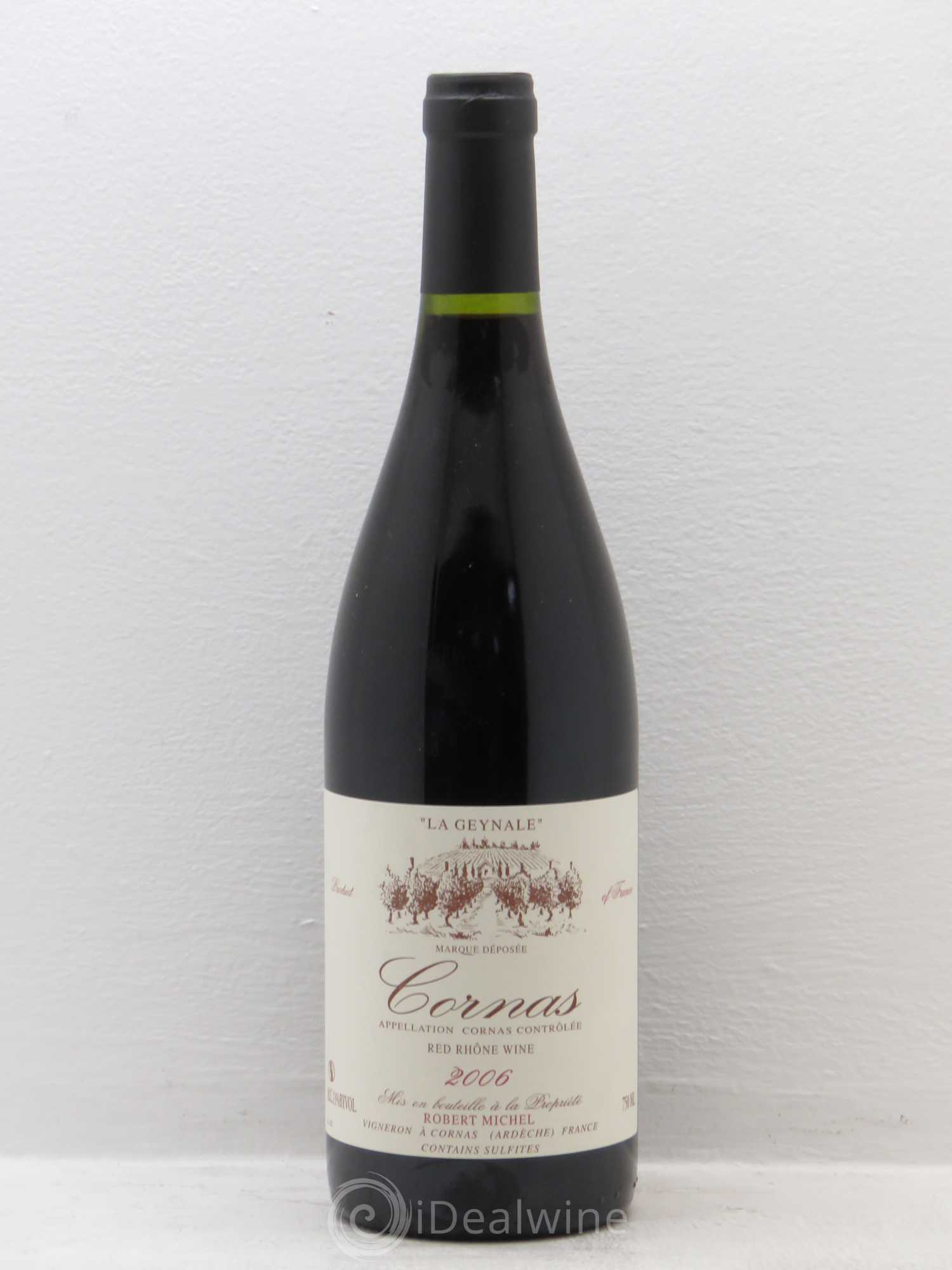 Cornas La Geynale Robert Michel 2006 - Lot de 1 bouteille - 0