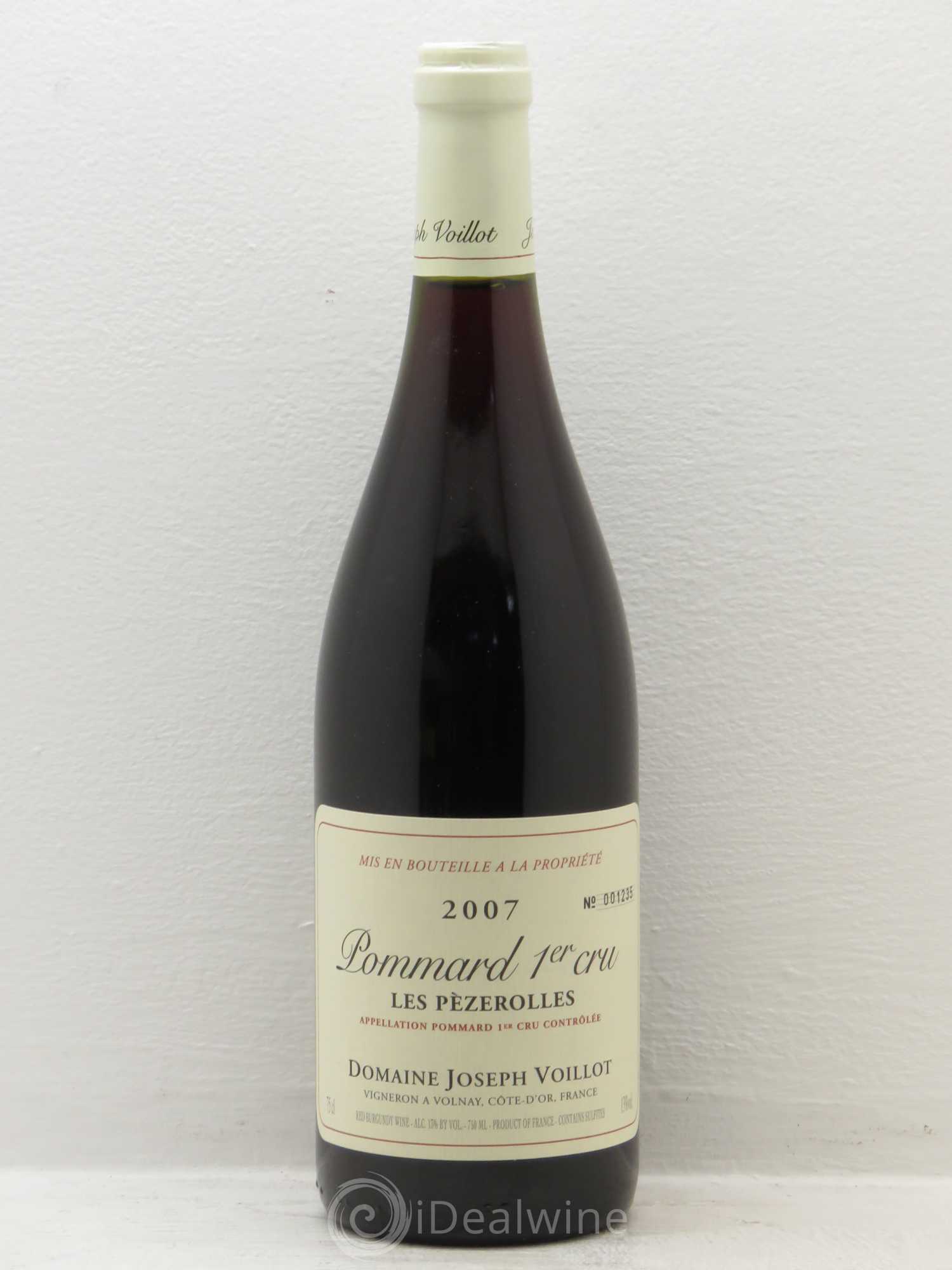 Pommard 1er Cru Voillot 2007 - Lot de 1 bouteille - 0