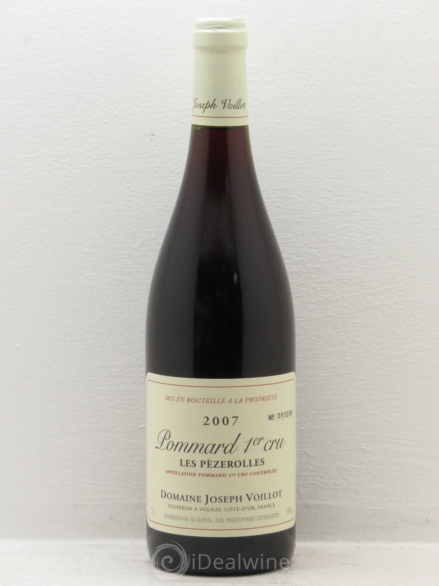 Pommard 1er Cru Voillot 2007 - Lot de 1 bouteille - 0