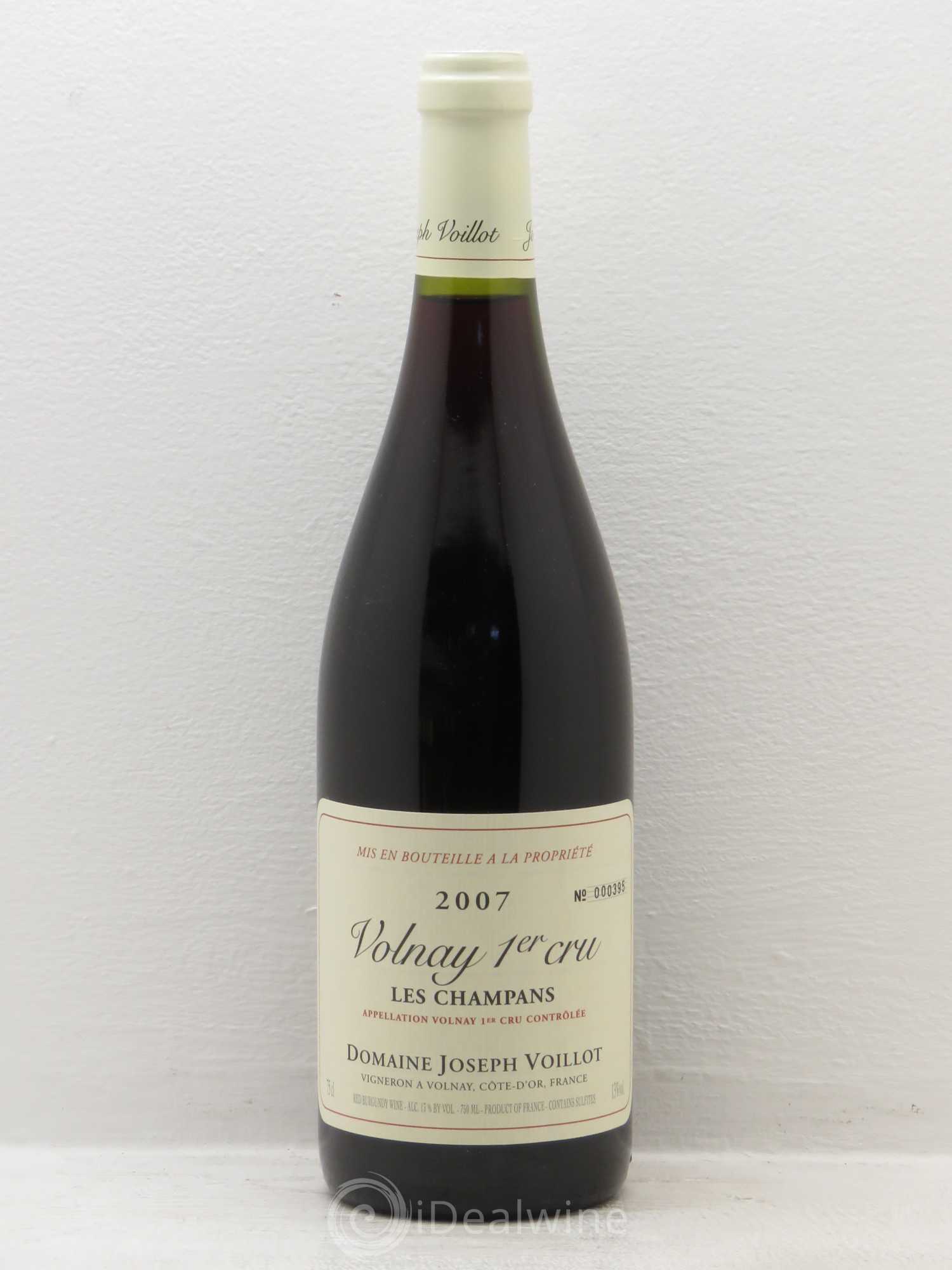 Volnay 1er Cru Voillot 2007 - Lot de 1 bouteille - 0