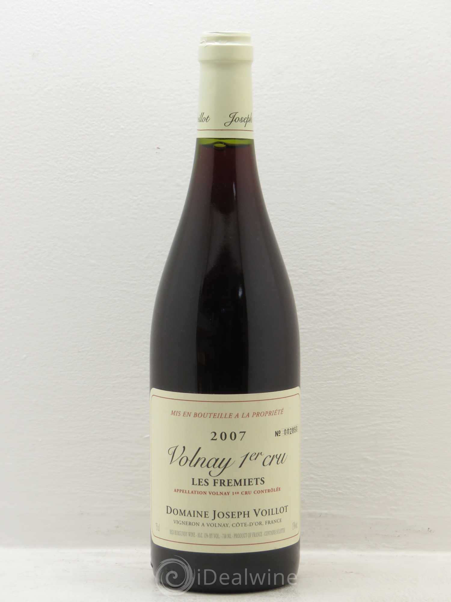 Volnay 1er Cru Voillot 2007 - Lot de 1 bouteille - 0