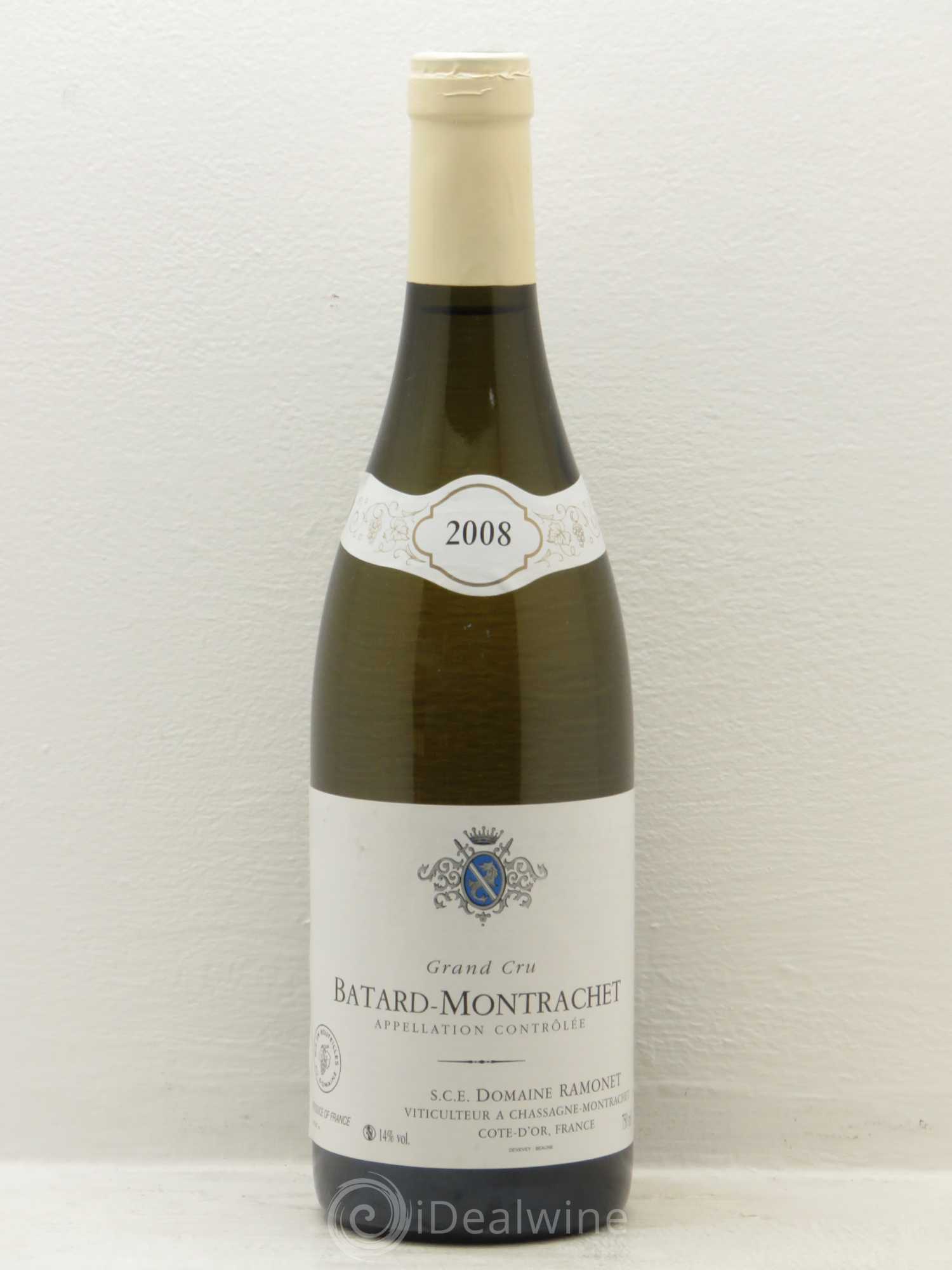 Bâtard-Montrachet Grand Cru Ramonet (Domaine) 2008 - Posten von 1 Flasche - 0