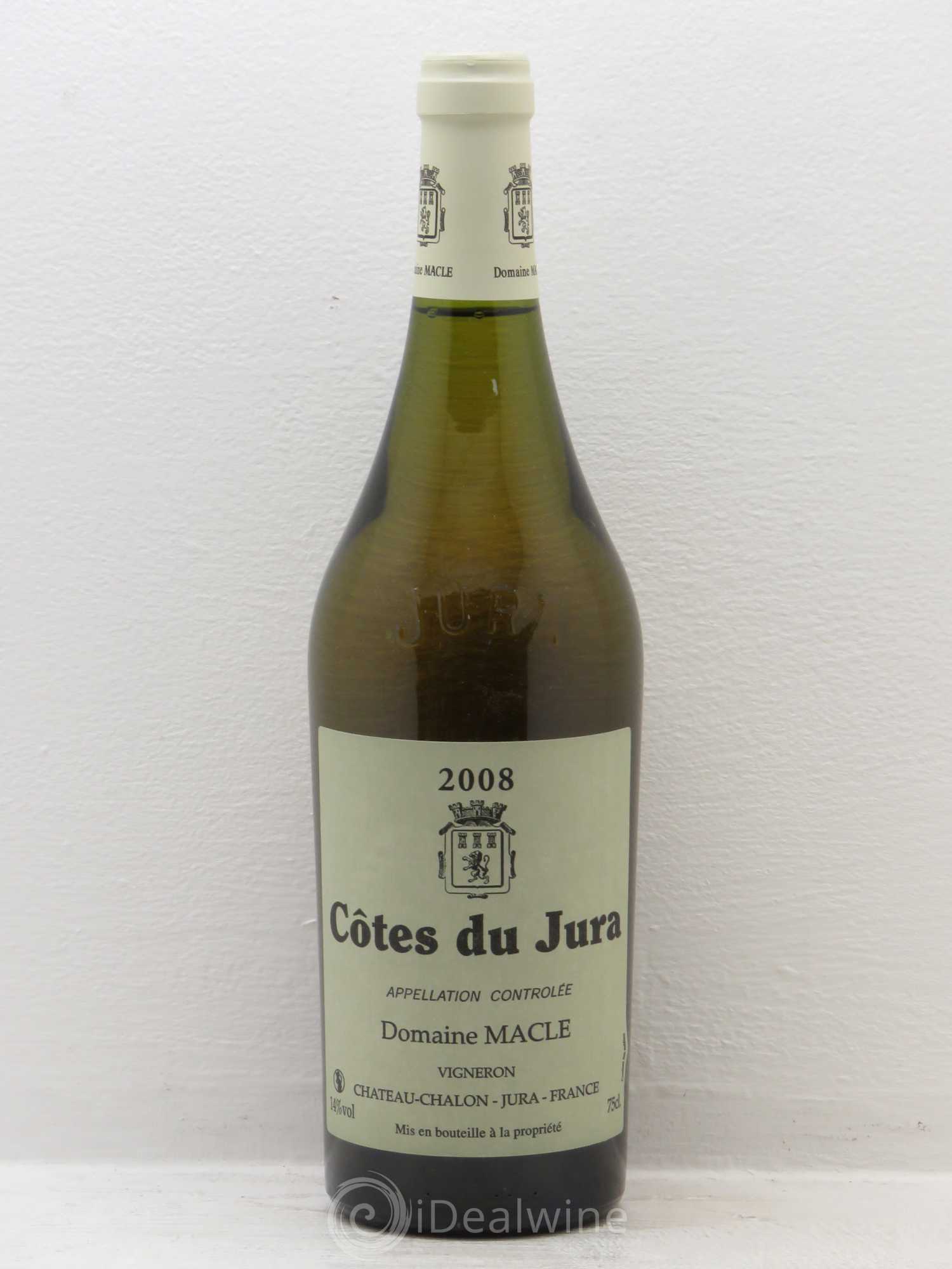 Côtes du Jura Jean Macle 2008 - Lot de 1 bouteille - 0