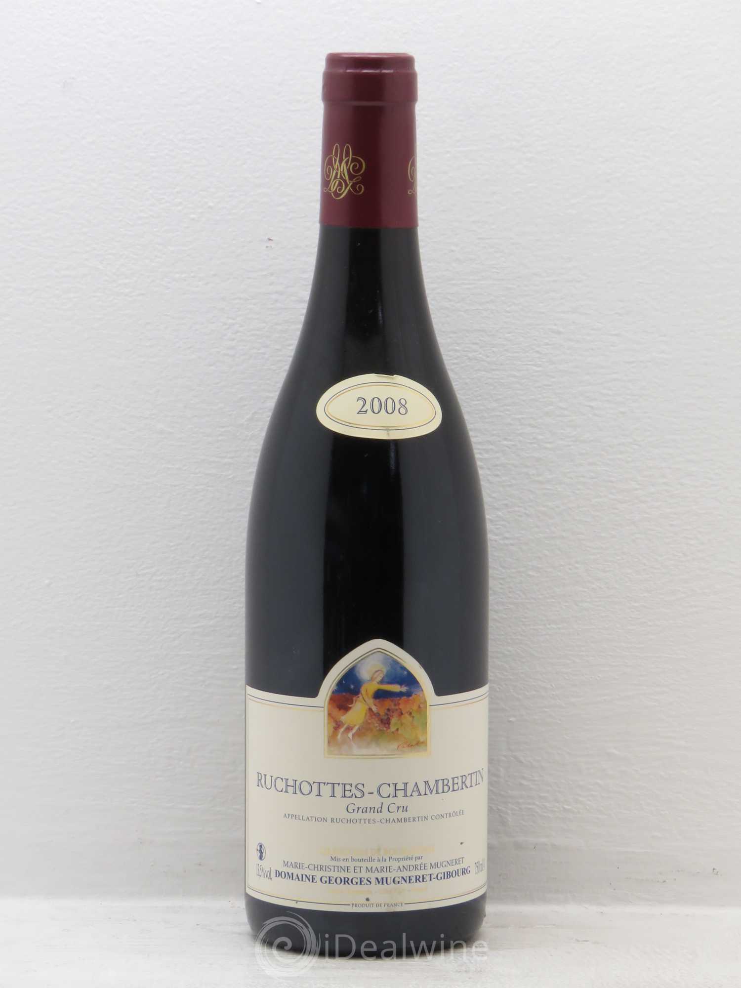 Ruchottes-Chambertin Grand Cru Georges Mugneret (Domaine) 2008 - Lot de 1 bouteille - 0