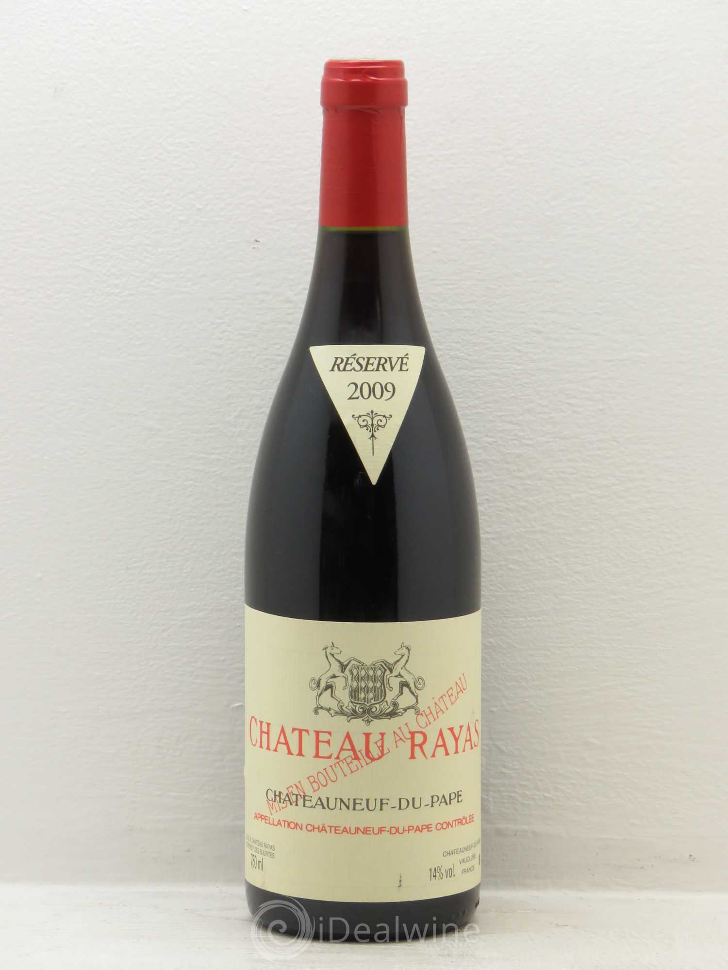 Châteauneuf-du-Pape Château Rayas Emmanuel Reynaud 2009 - Lot de 1 bouteille - 0