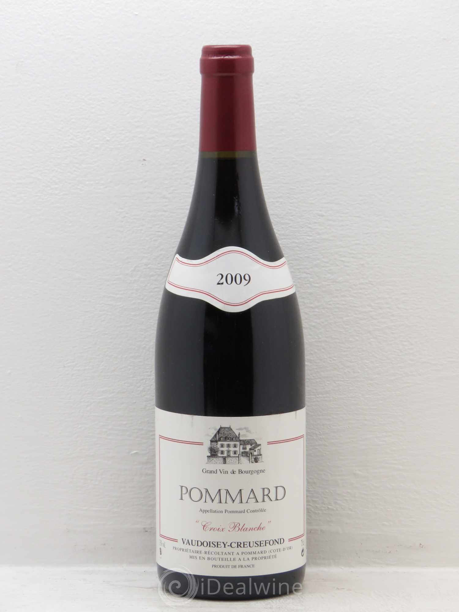 Pommard vaudoisey creusefond 2009 - Lot de 1 bouteille - 0